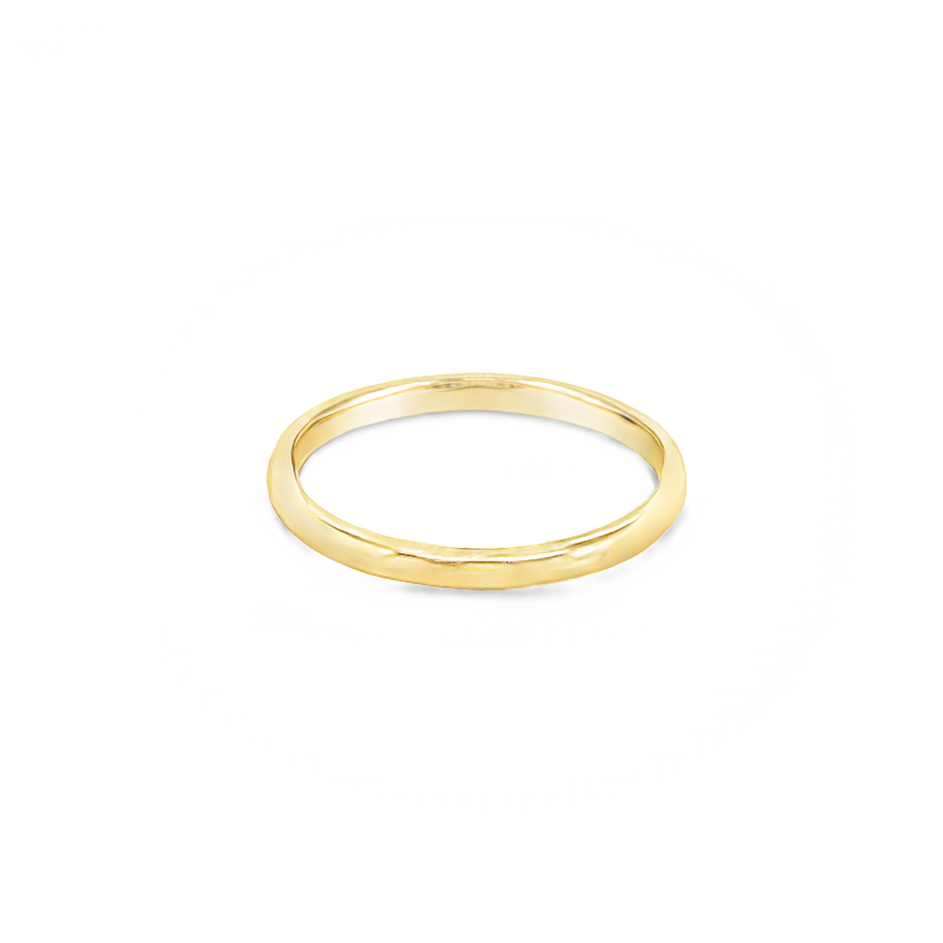 1mm 14k Yellow Gold Wedding Band