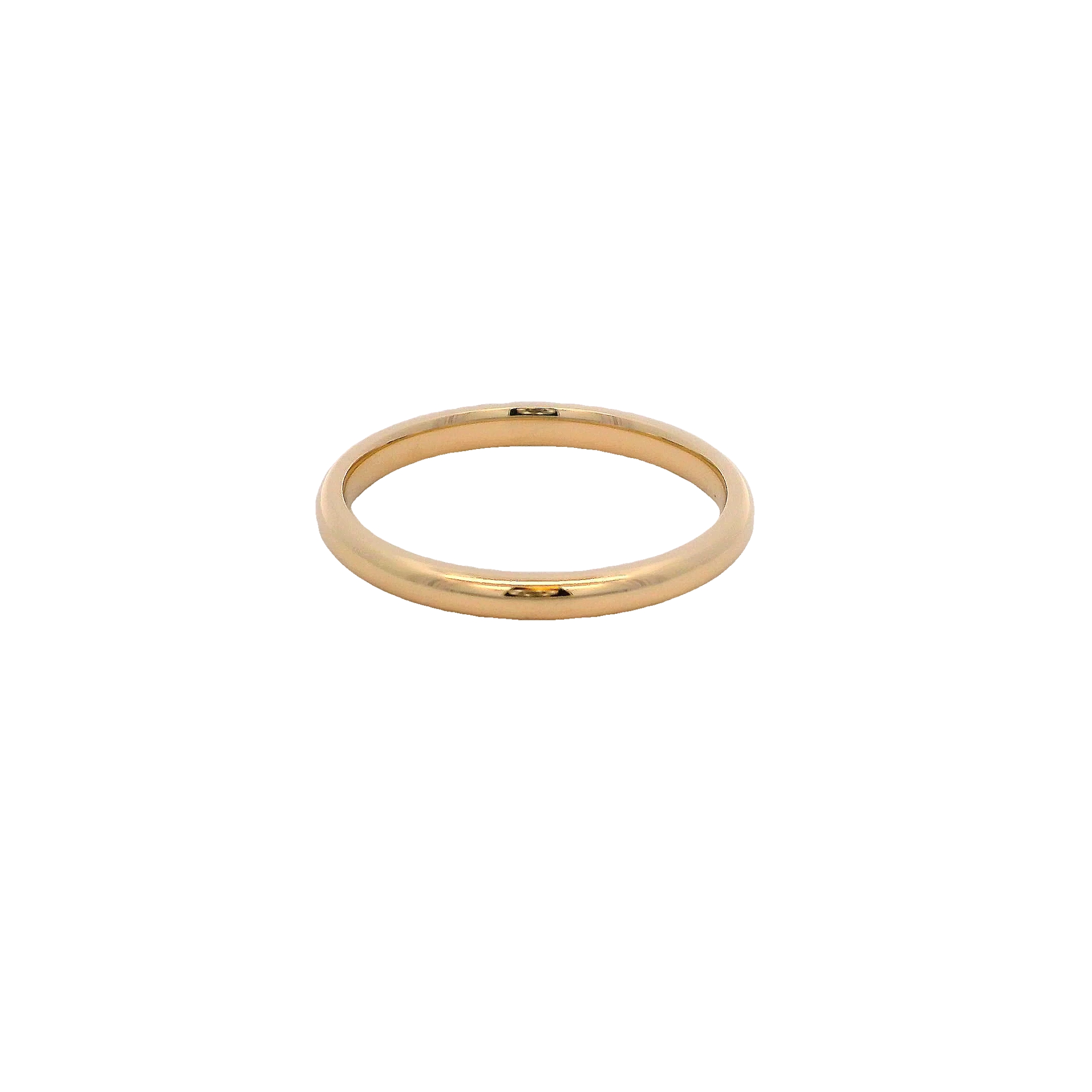 14k Yellow Gold Wedding Band