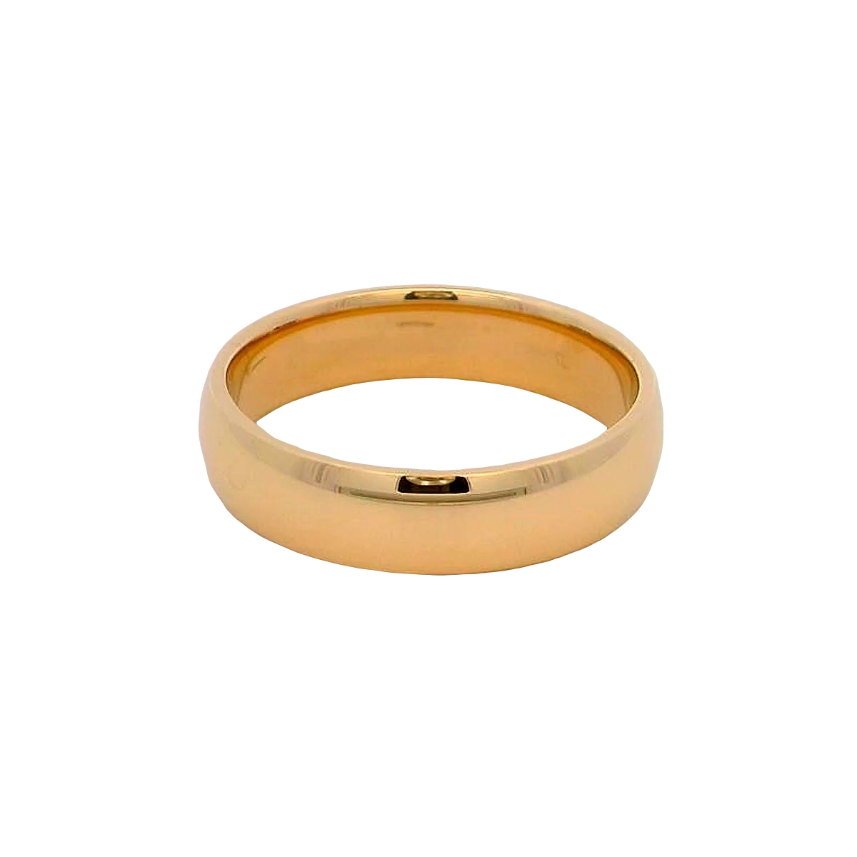 14k Yellow Gold Wedding Band