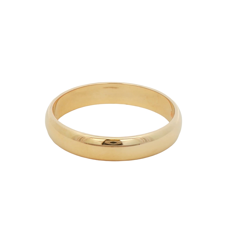 14k Yellow Gold Wedding Band