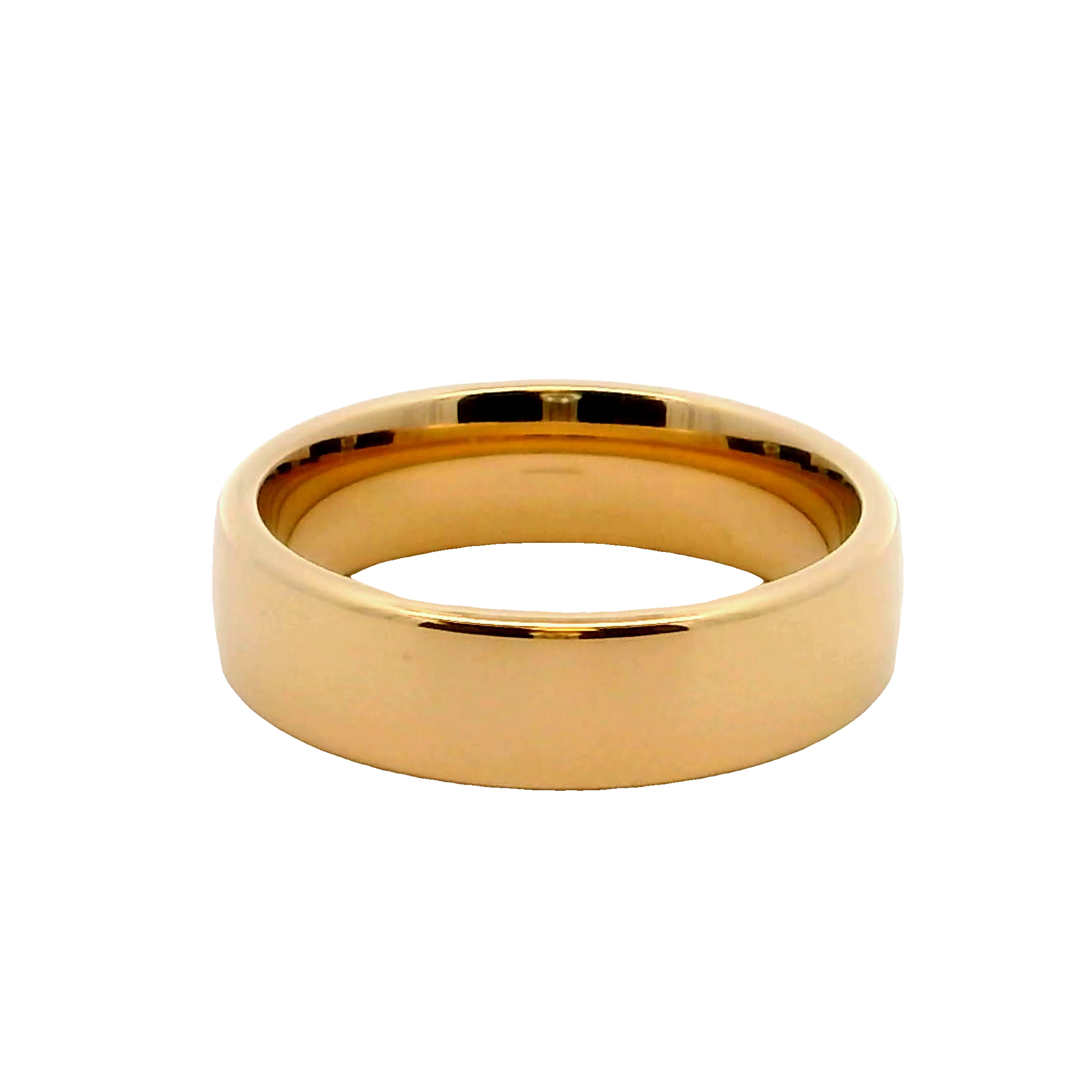14k Yellow Gold 6mm Wedding Band