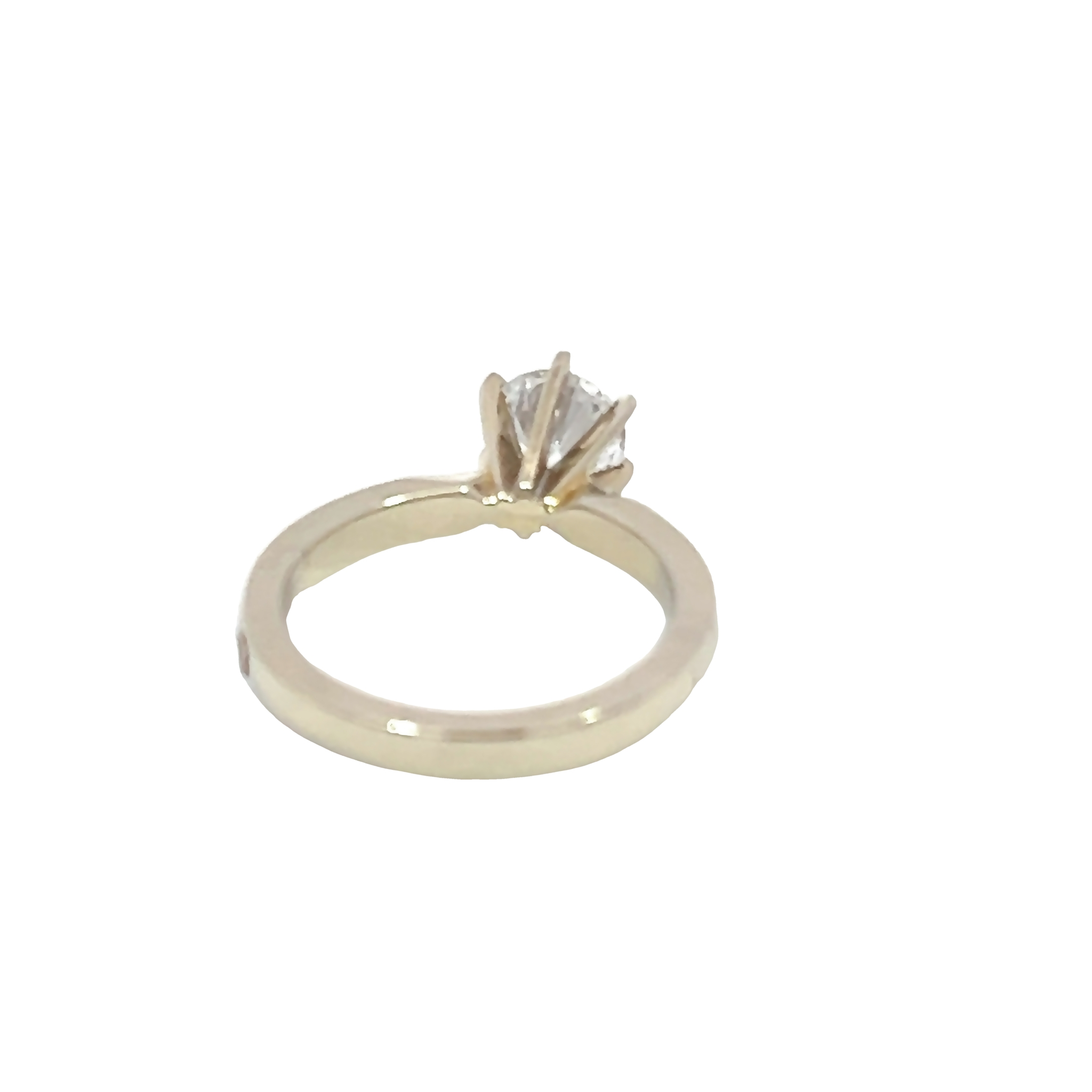 14k Gold Semi Mount Engagement Ring
