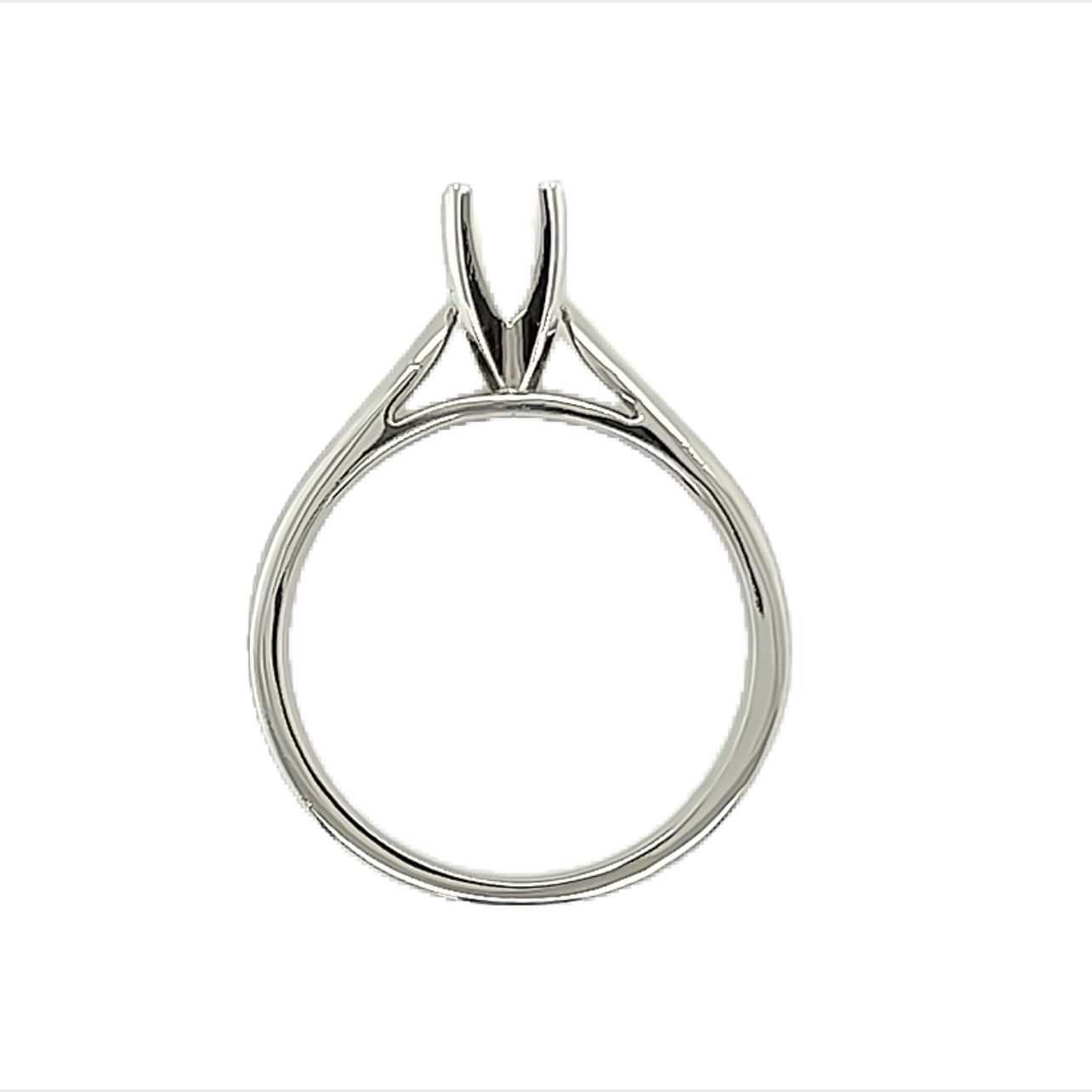 Platinum 4 Prong Solitaire remount