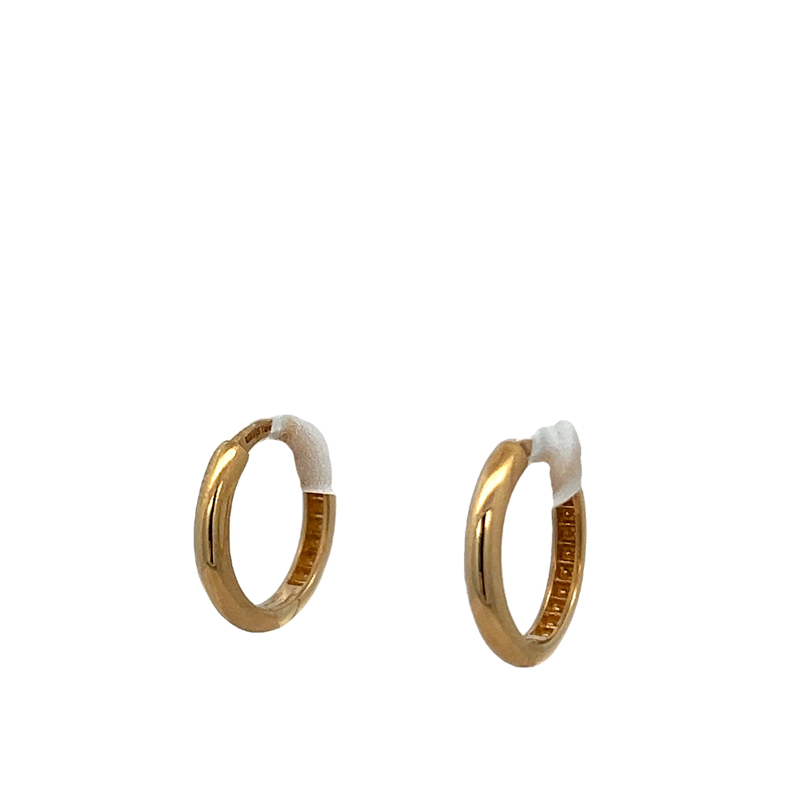 14k Yellow Gold Hoop Earrings