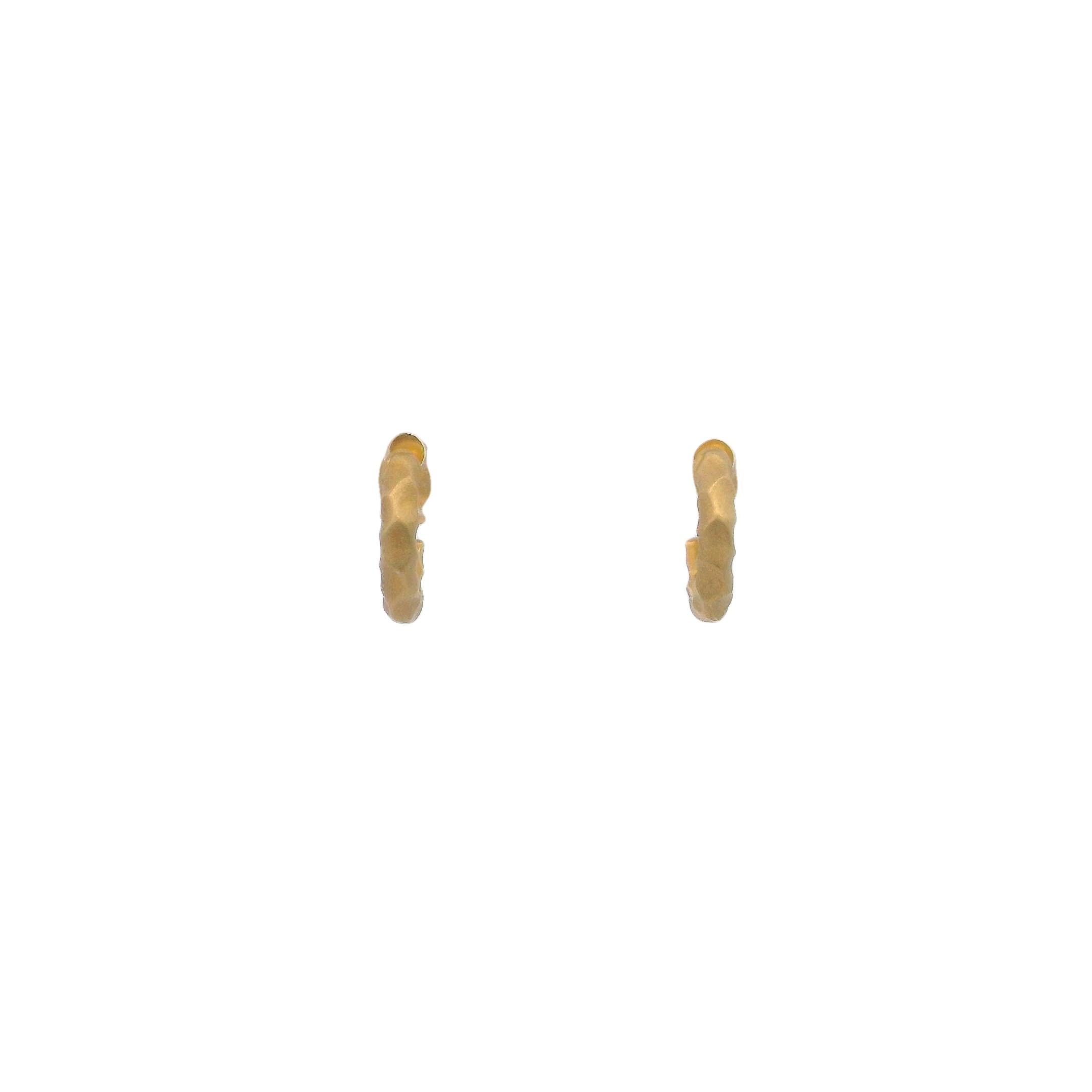 14k Yellow Gold Small Hoop Earrings