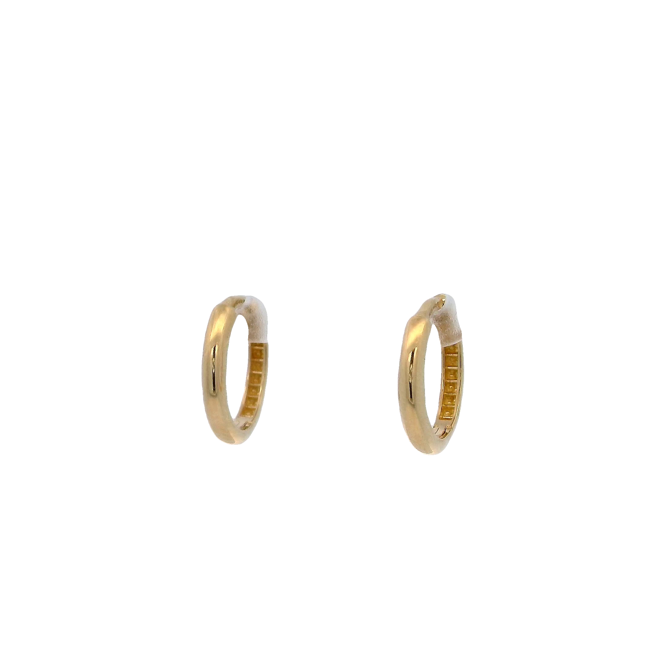 14k Yellow Gold Hoop Earrings