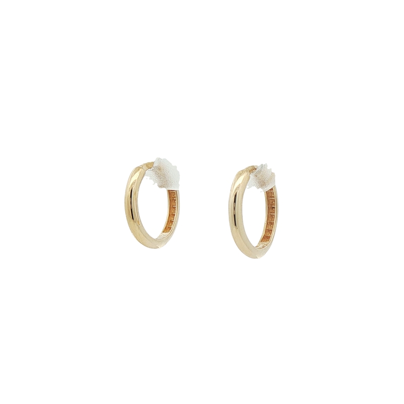 14k Yellow Gold Hoop Earrings