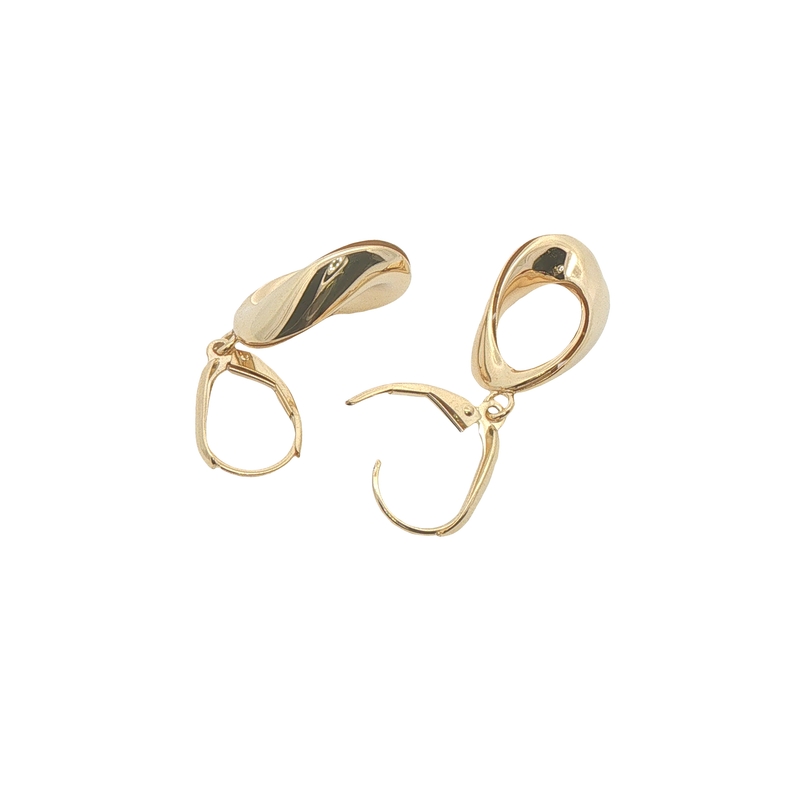 14k Yellow Gold Dangle Earrings