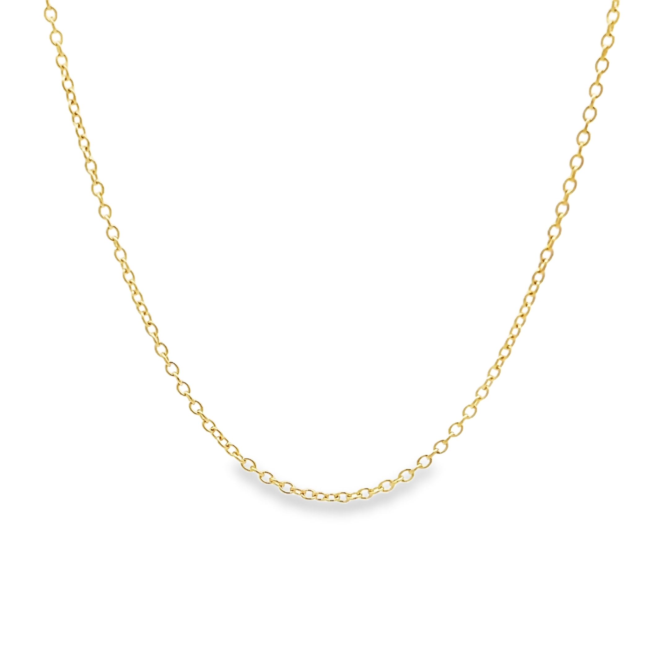 14k Yellow Gold Cable Chain