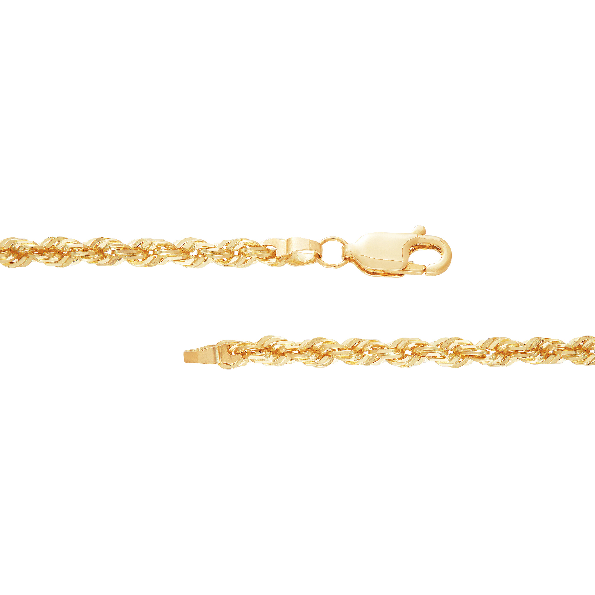 14k Yellow Gold Rope Chain