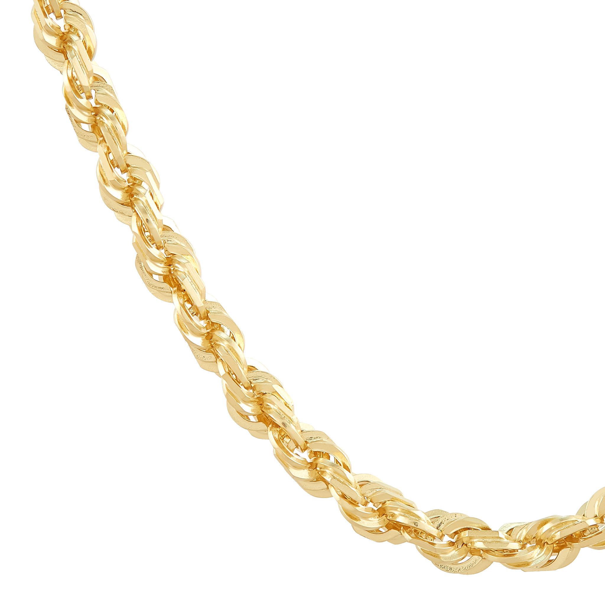 14k Yellow Gold Rope Chain