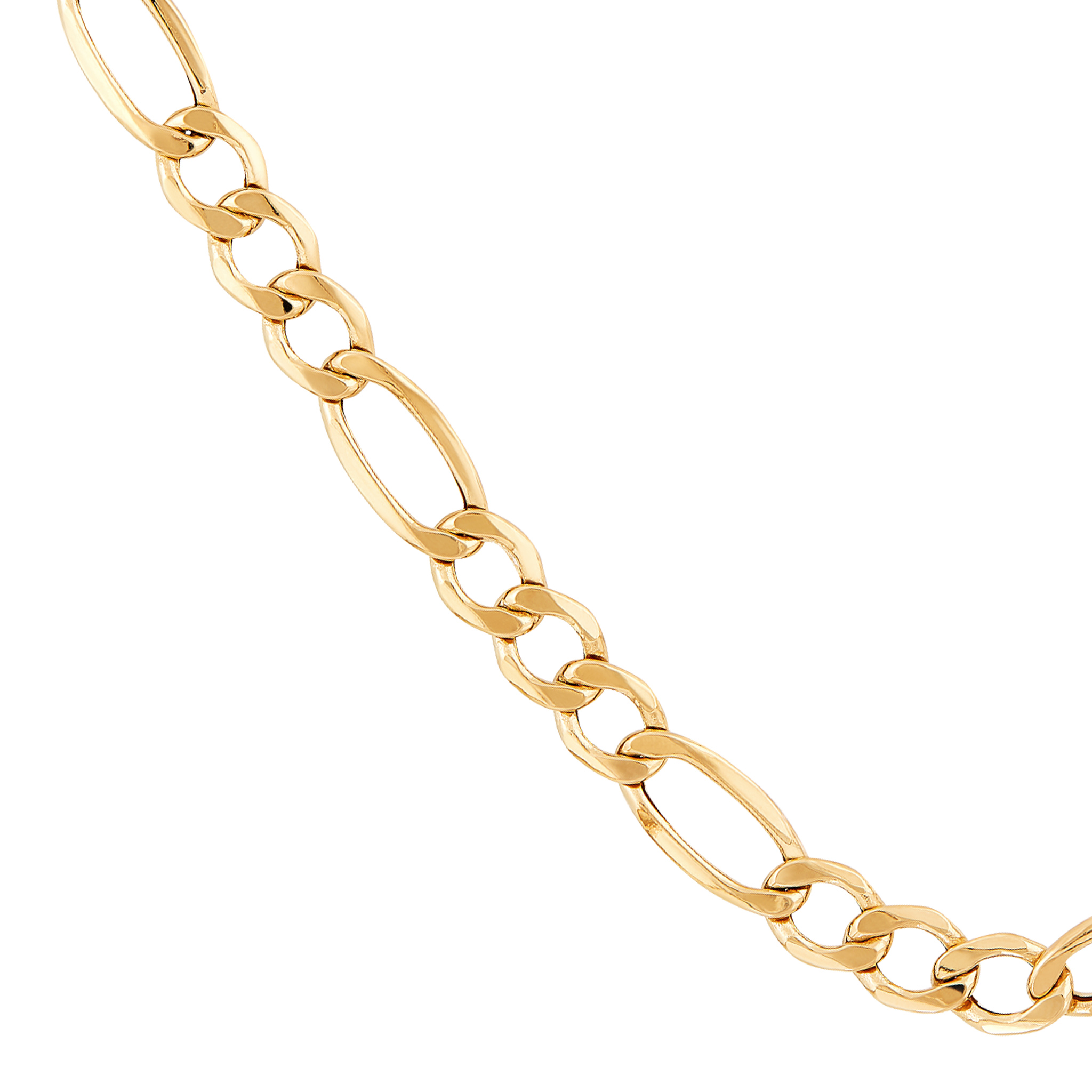 14k Yellow Gold Figaro Chain