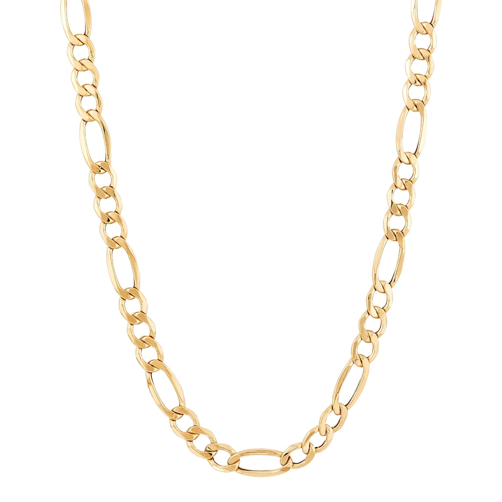 14k Yellow Gold Figaro Chain