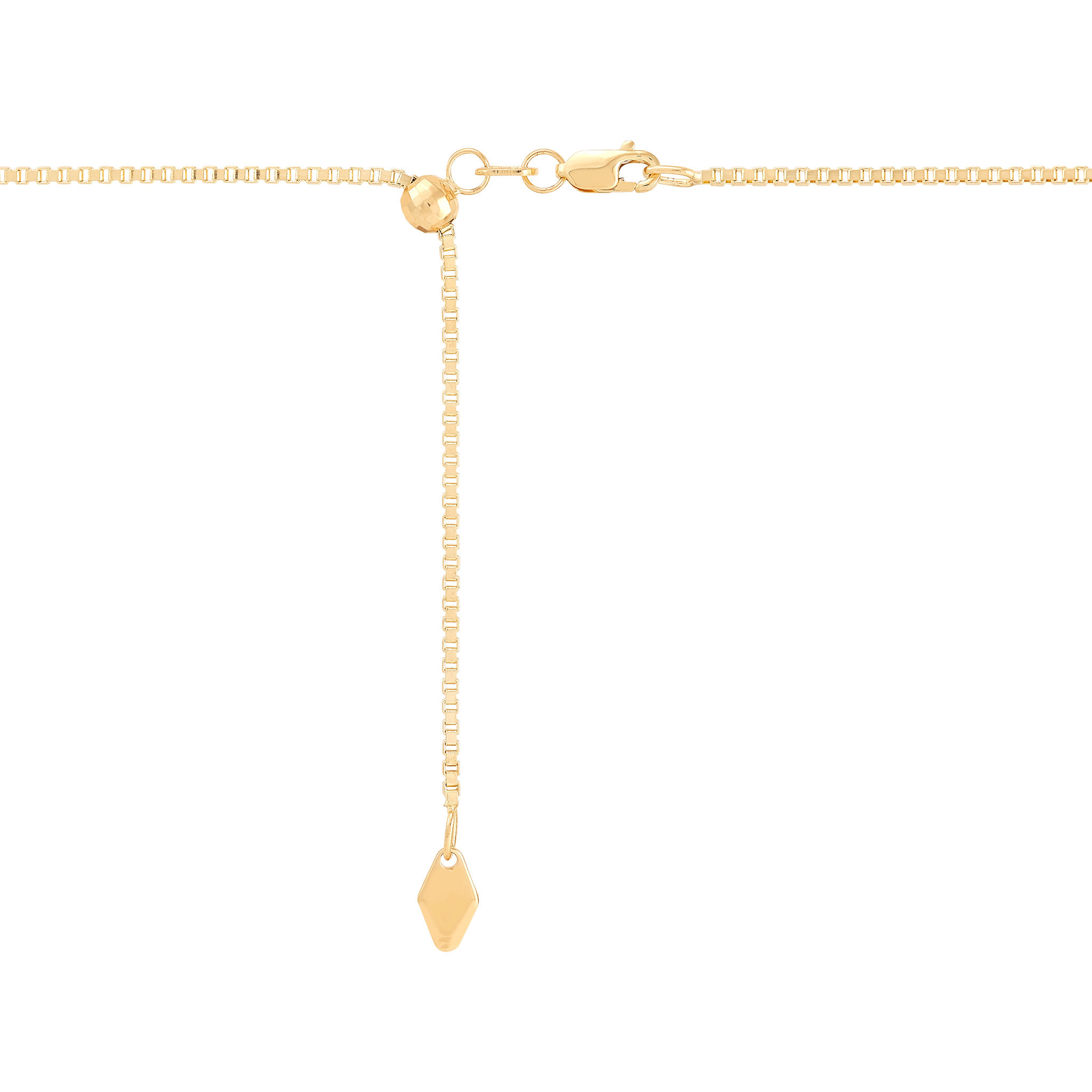 14k Yellow Gold Box Chain