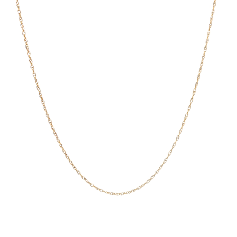 14k Yellow Gold Light Rope Chain