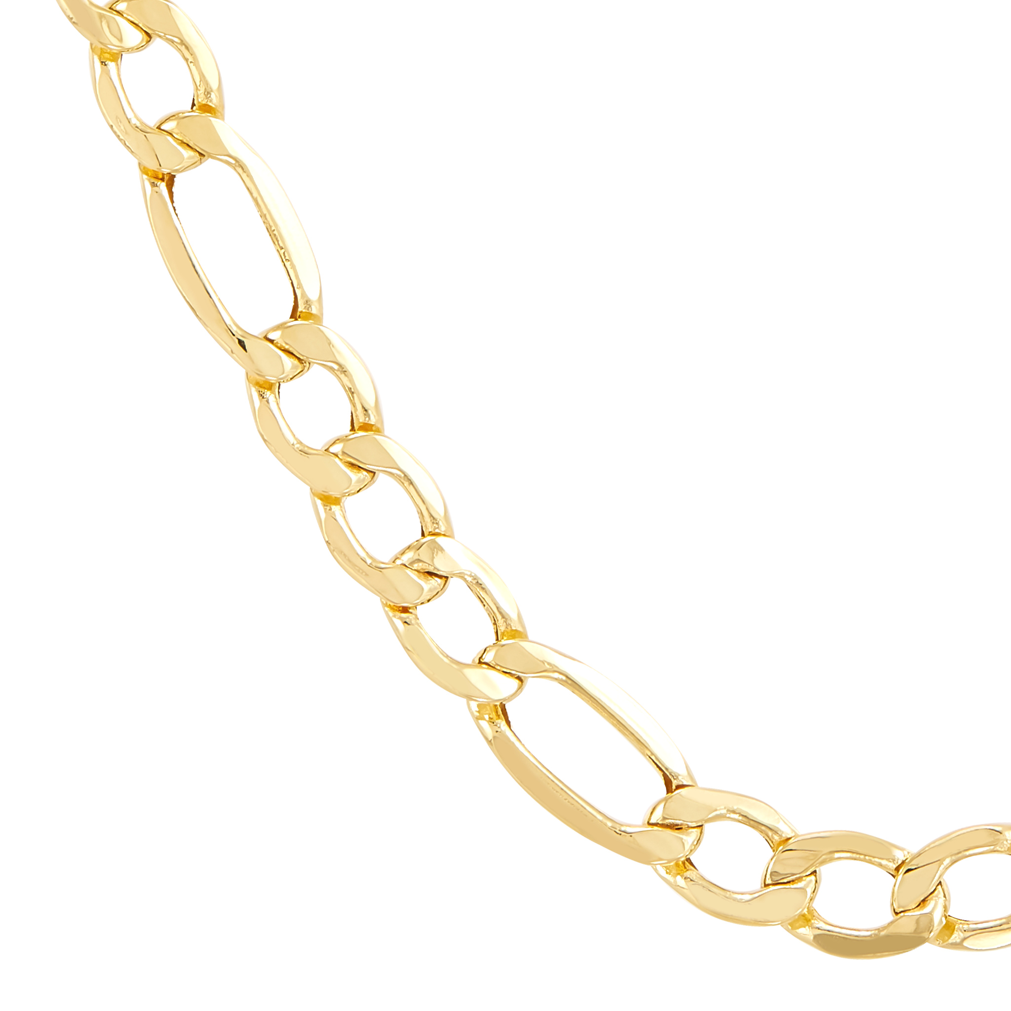 14k Yellow Gold Figaro Chain