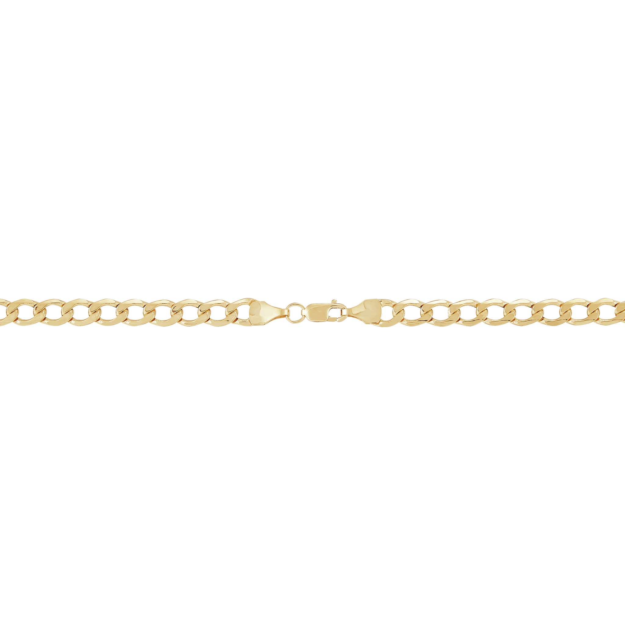 14k Yellow Gold Curb Chain