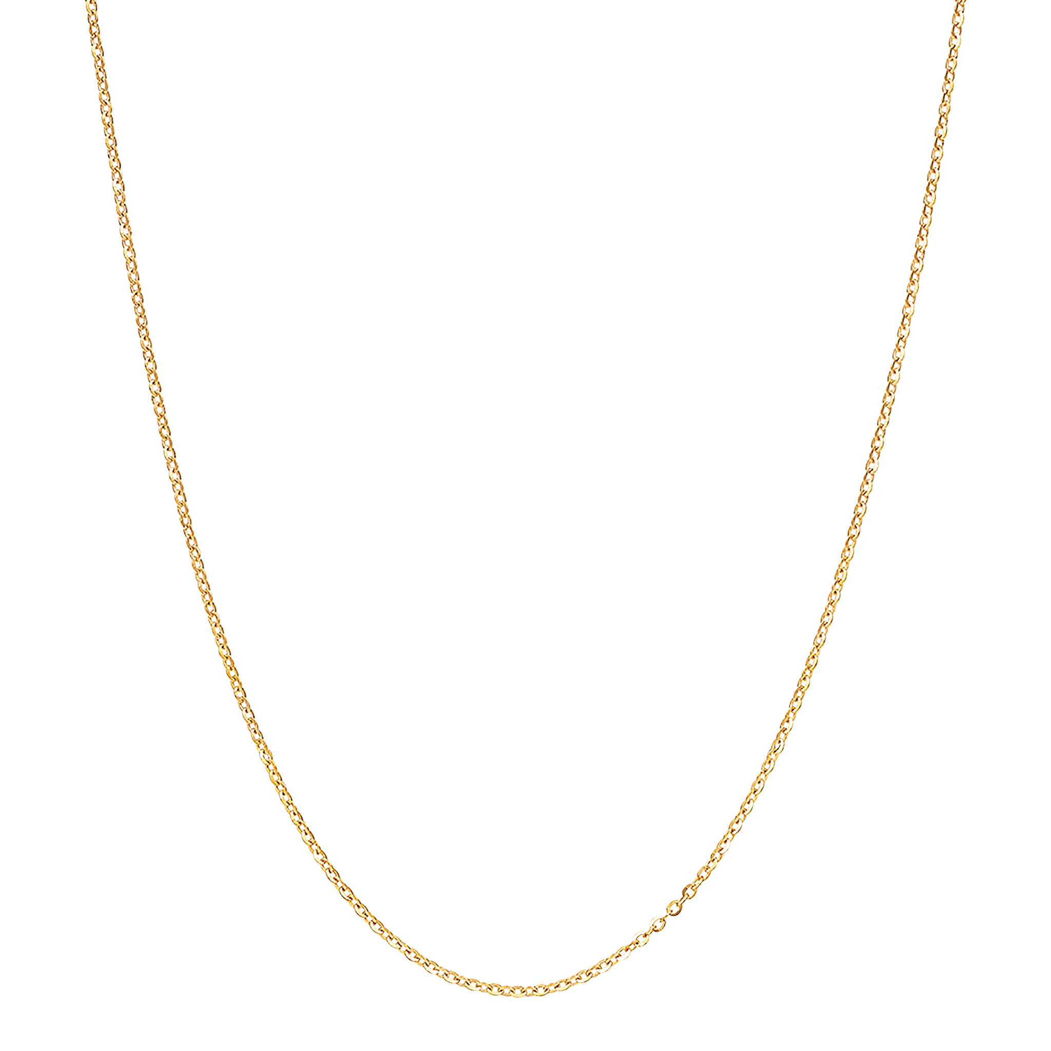 14k Yellow Gold Cable Chain