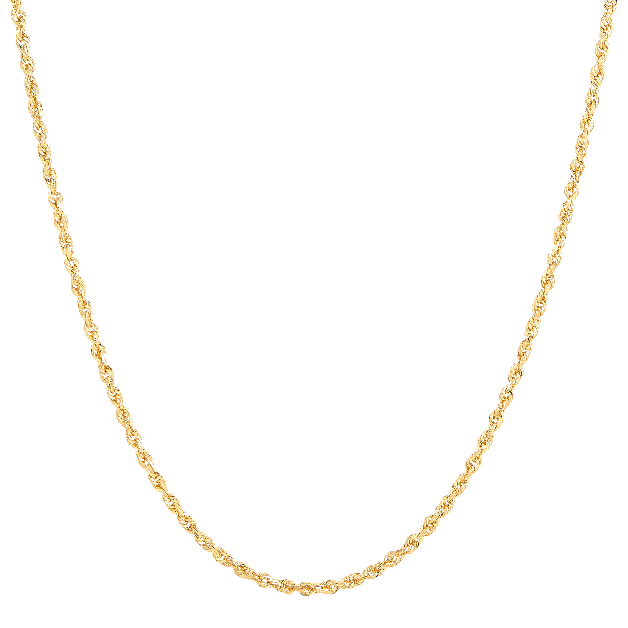 14k Yellow Gold Rope Chain