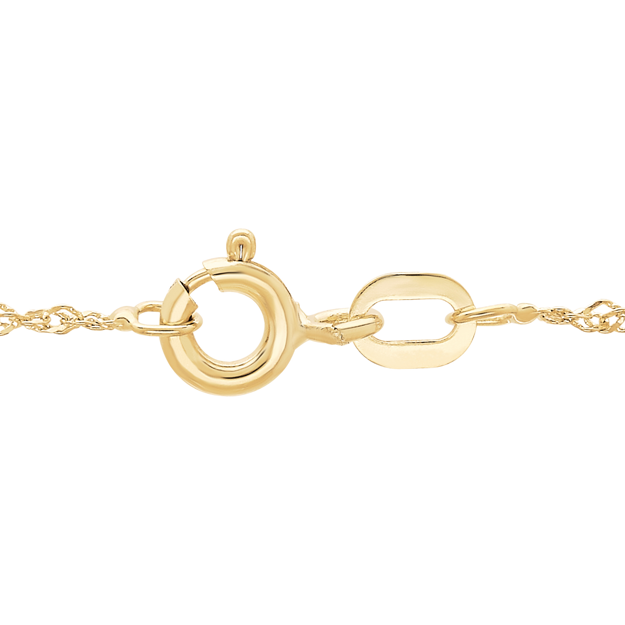 14k Yellow Gold Singapore Chain
