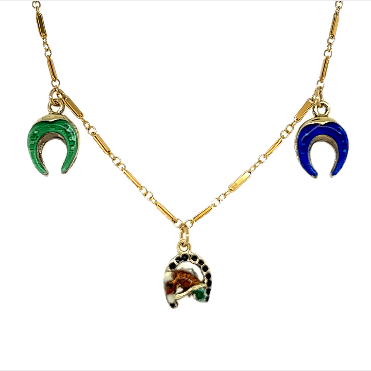 Horseshoe Charm Necklace
