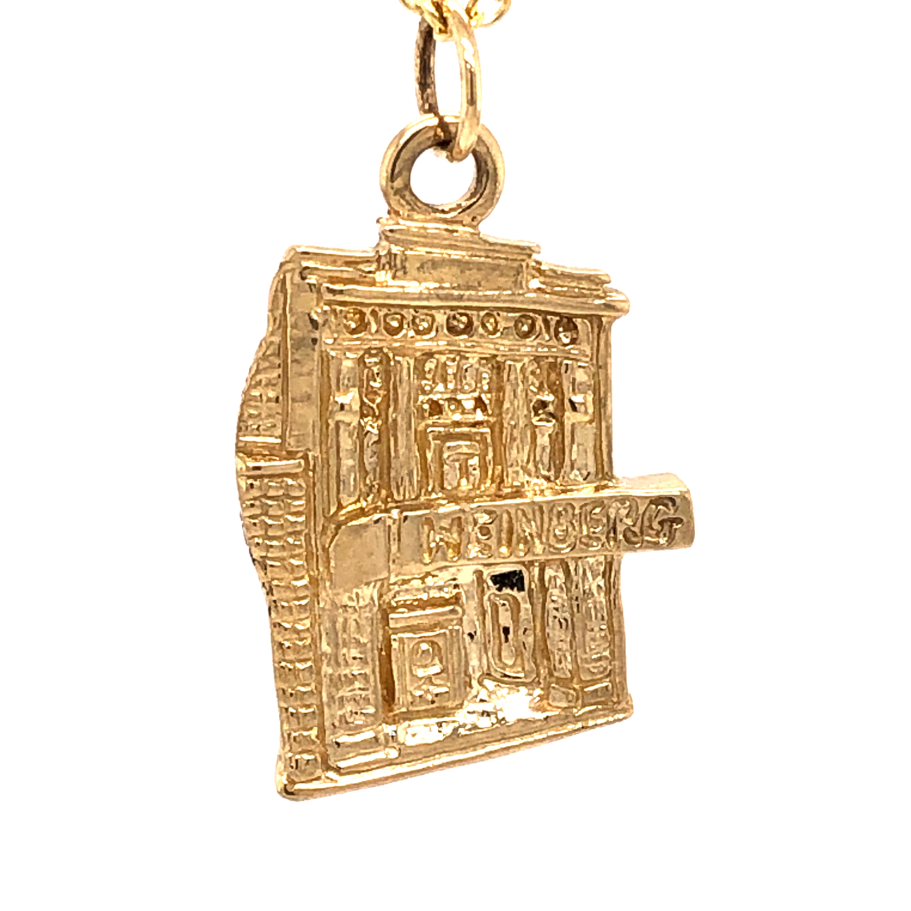 Yellow 14K Weinberg Charm  dwt: 3.3