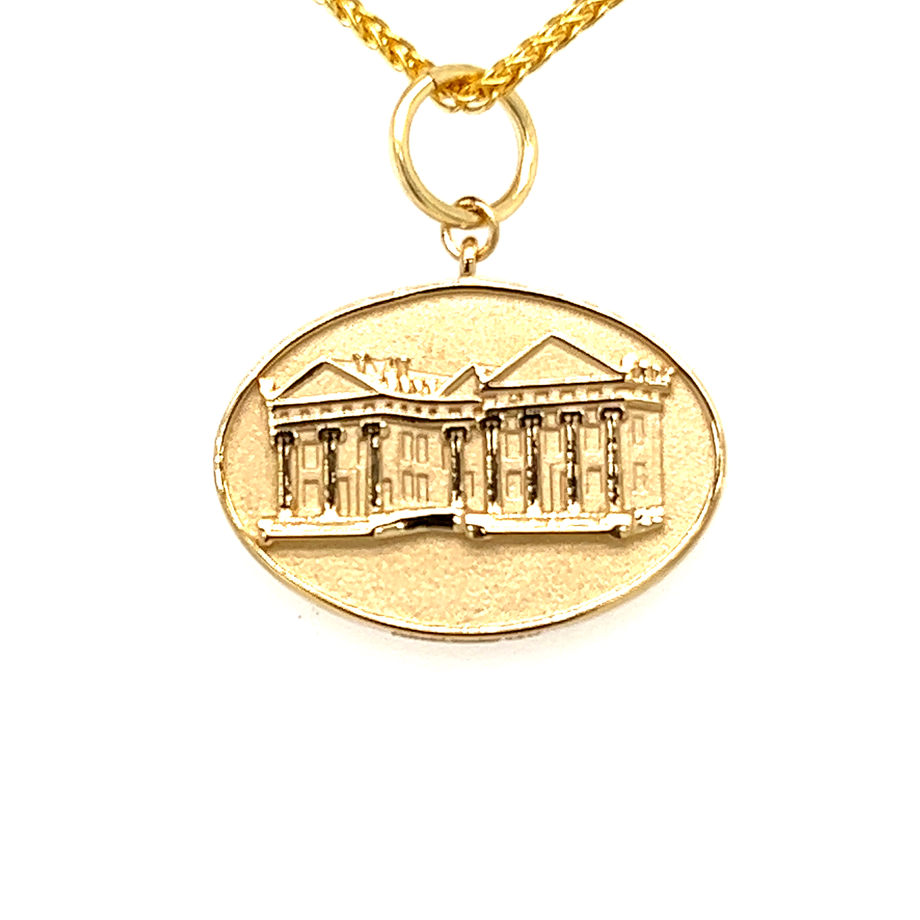 14 karat gold charm- Winchester Hall