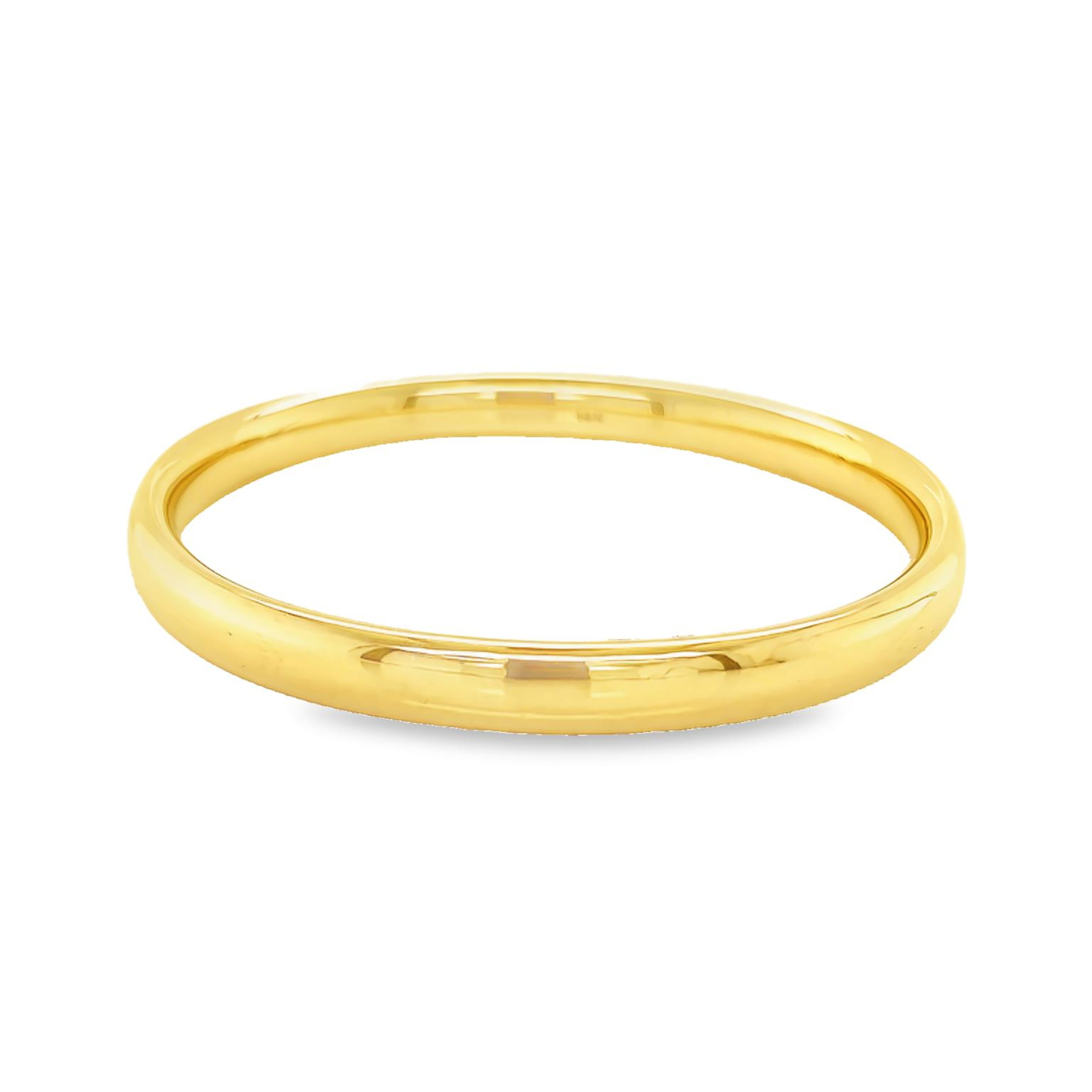 14 Karat yellow bangle bracelet