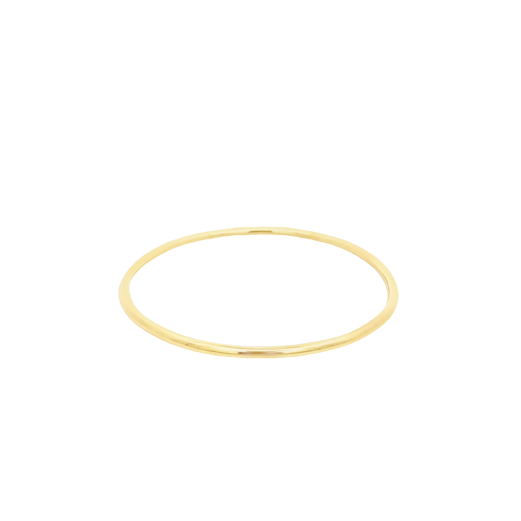 14k Yellow Gold Endless Bangle