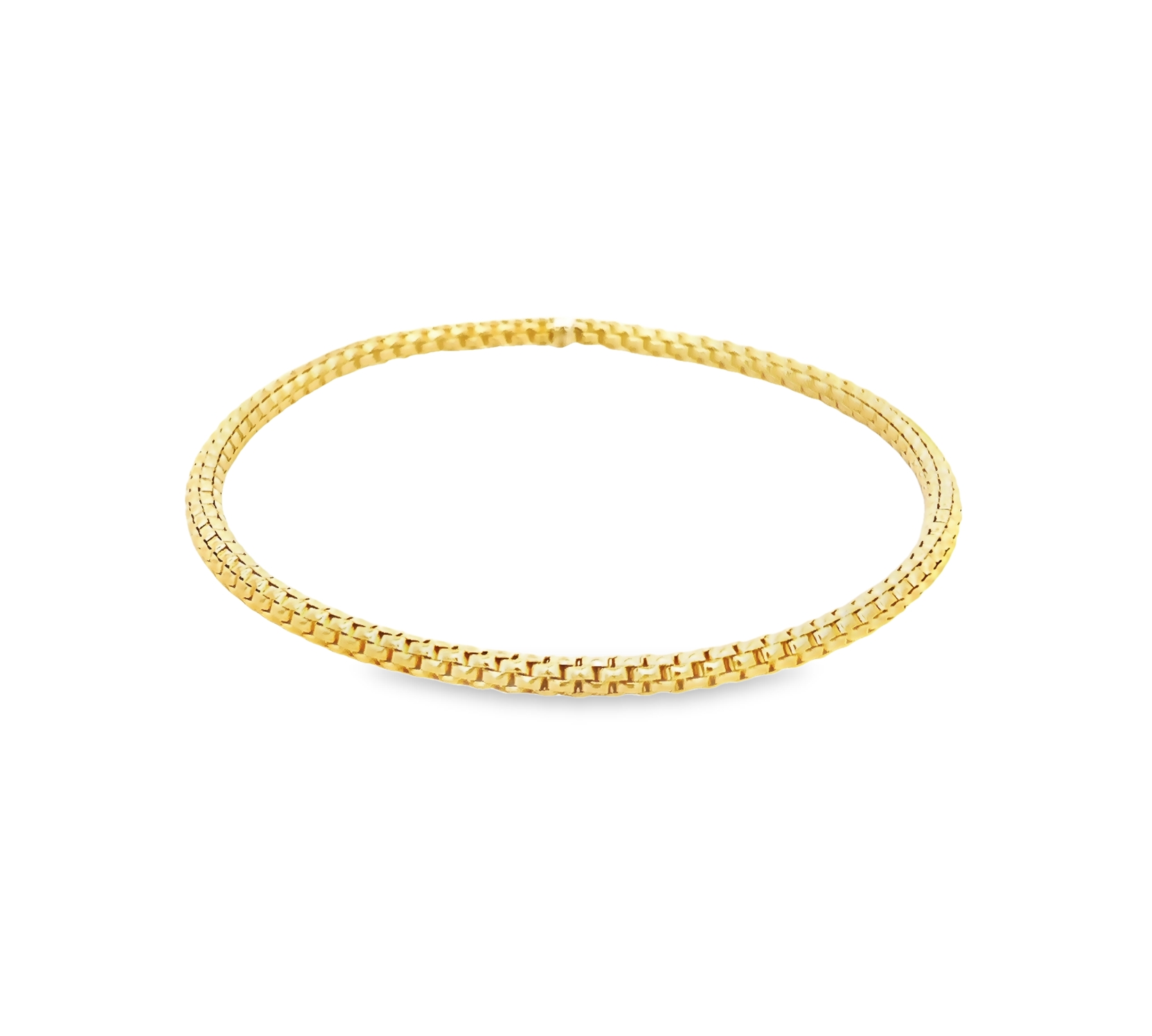 14k Yellow Gold Bangle Bracelet
