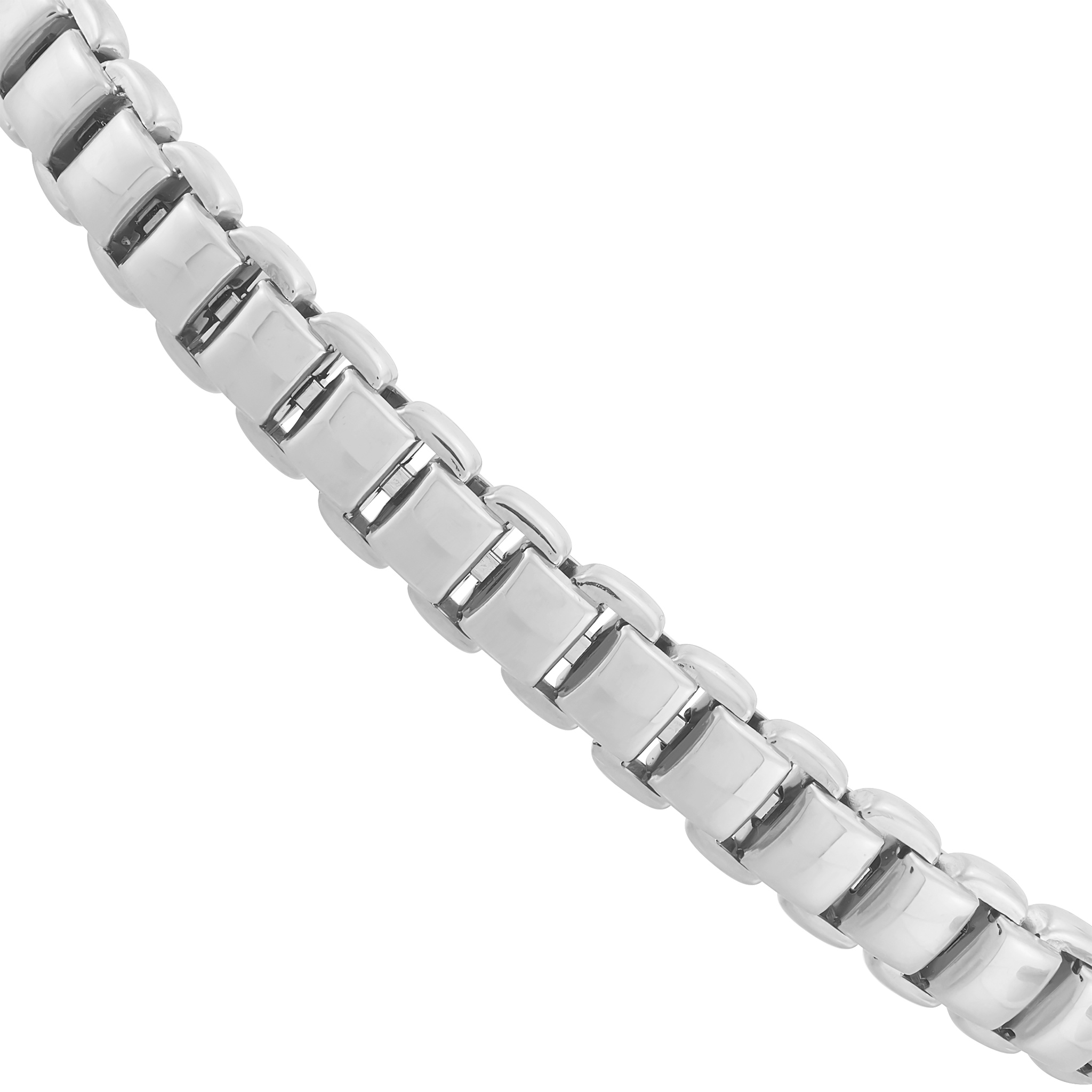 14k White Gold Cuff Bracelet