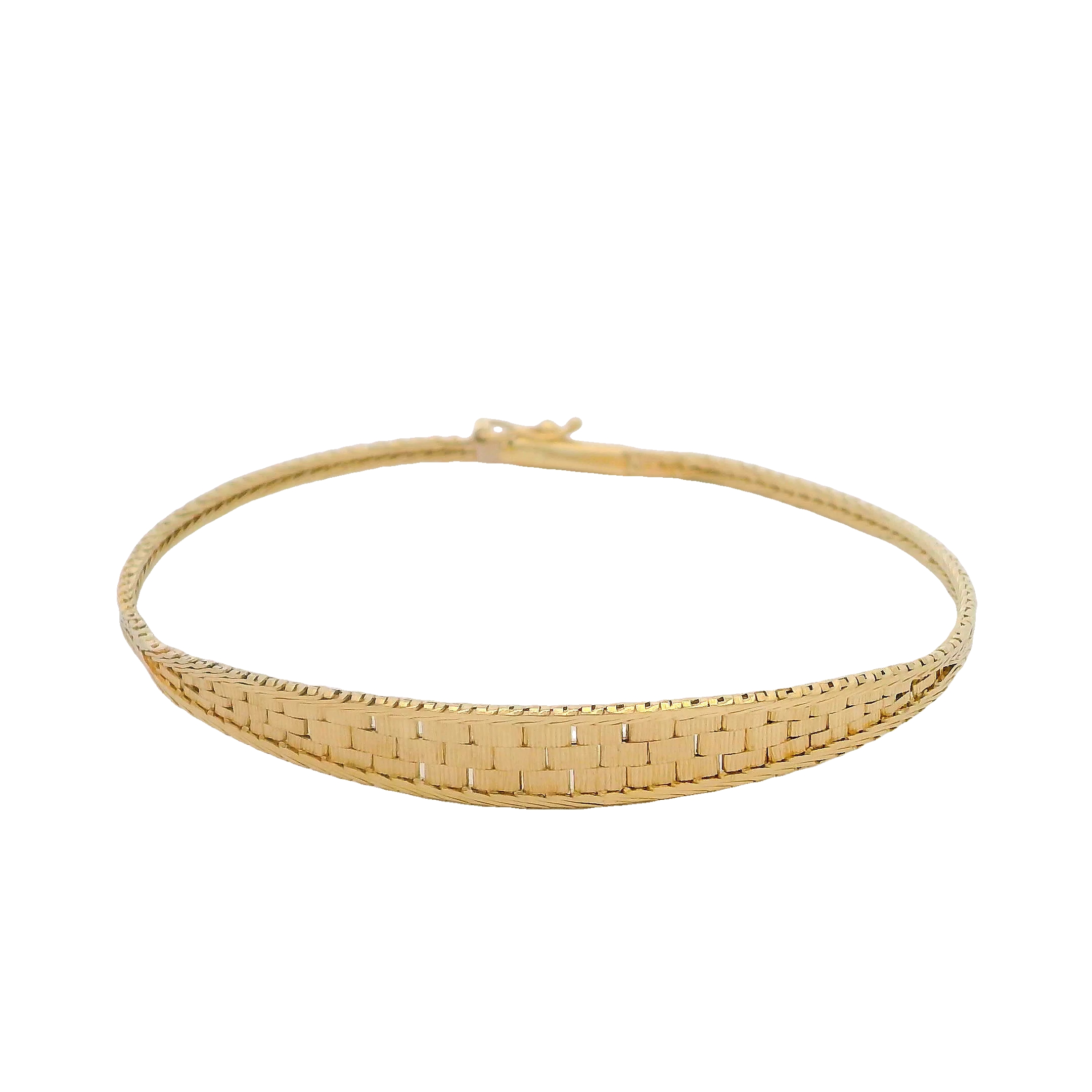 14k Yellow Gold Fancy Link Bracelet