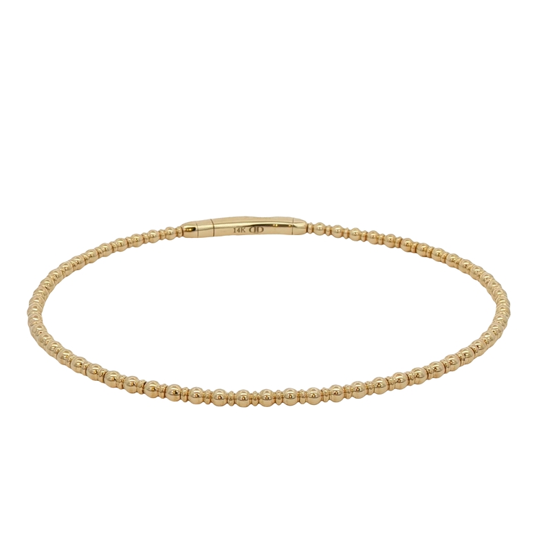 14k Yellow Gold Bangle Bracelet