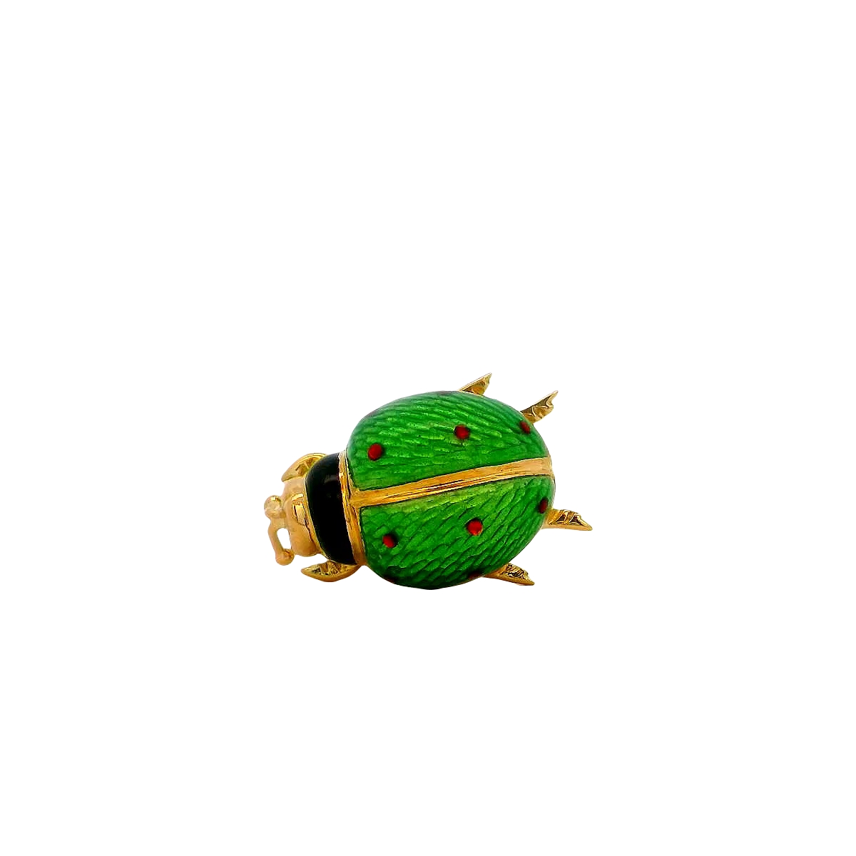 18k Yellow Gold Insect Pin