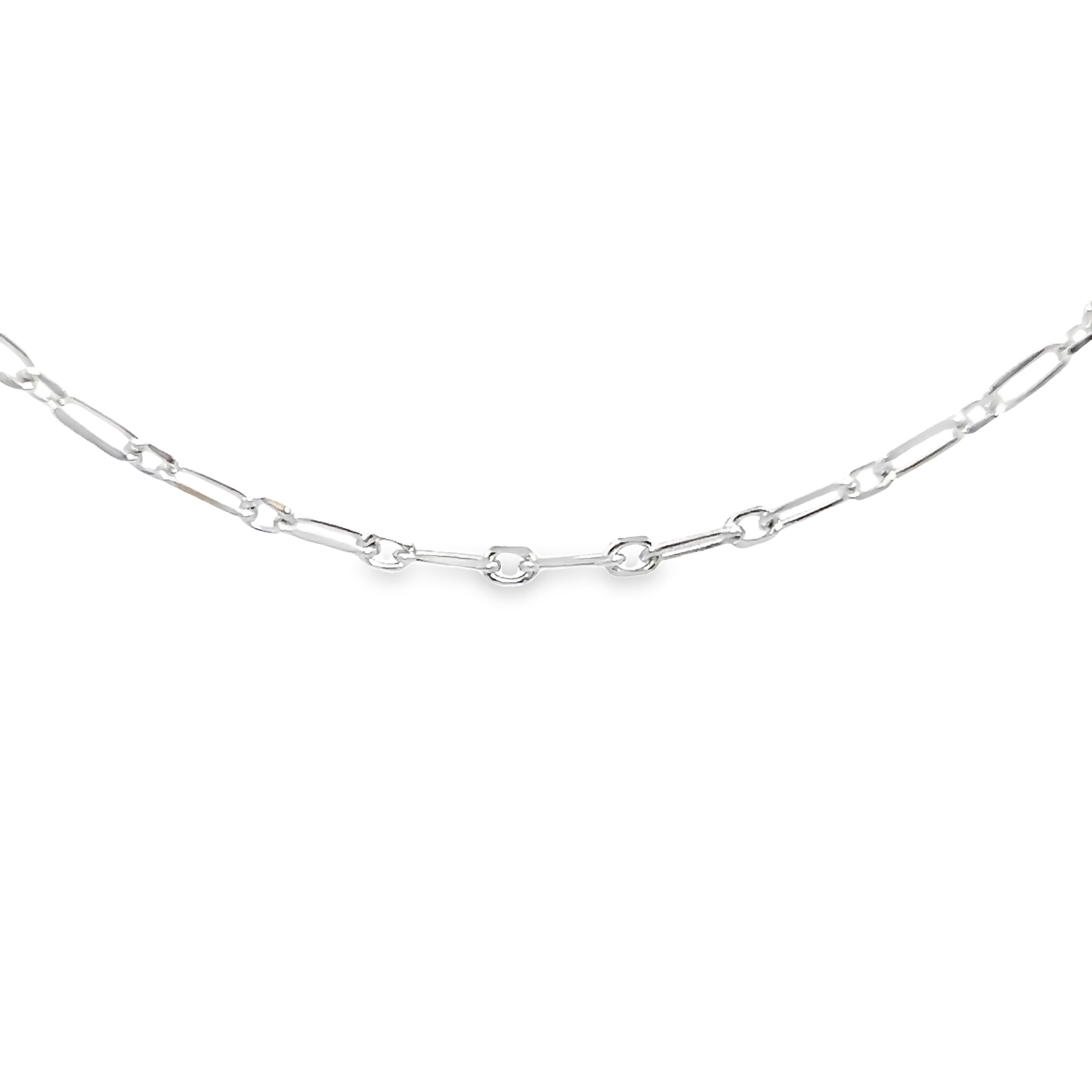 Sterling Silver Rolo Chain Necklace