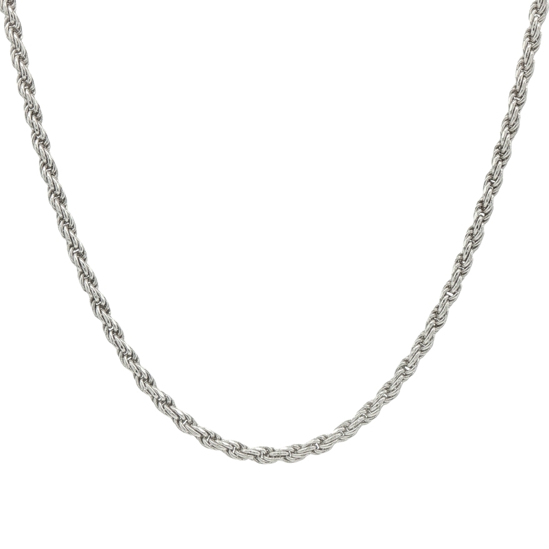 Sterling Silver Rope Chain