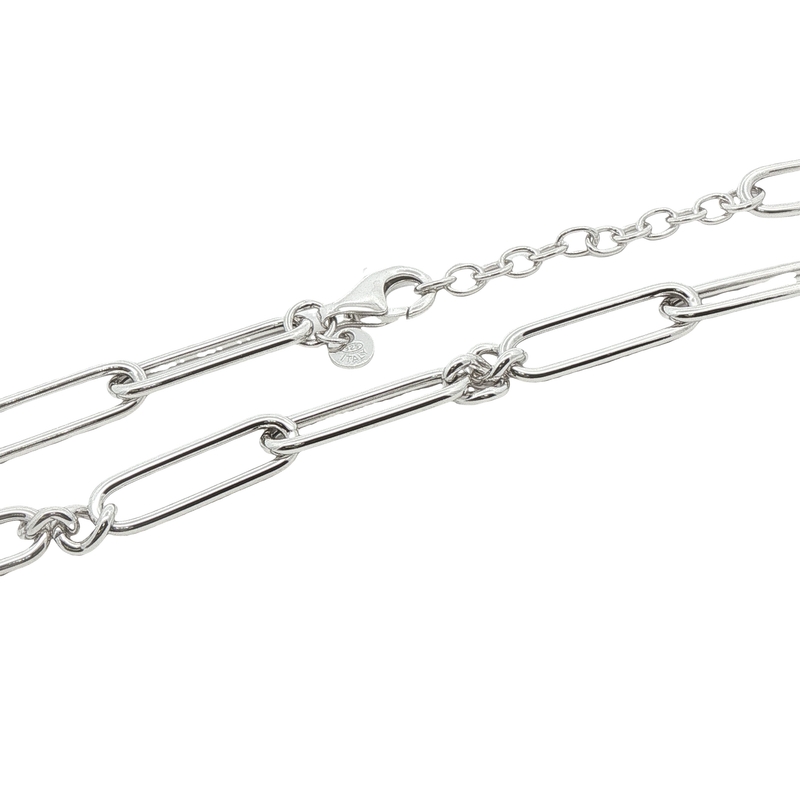 Sterling Silver Paperclip Chain