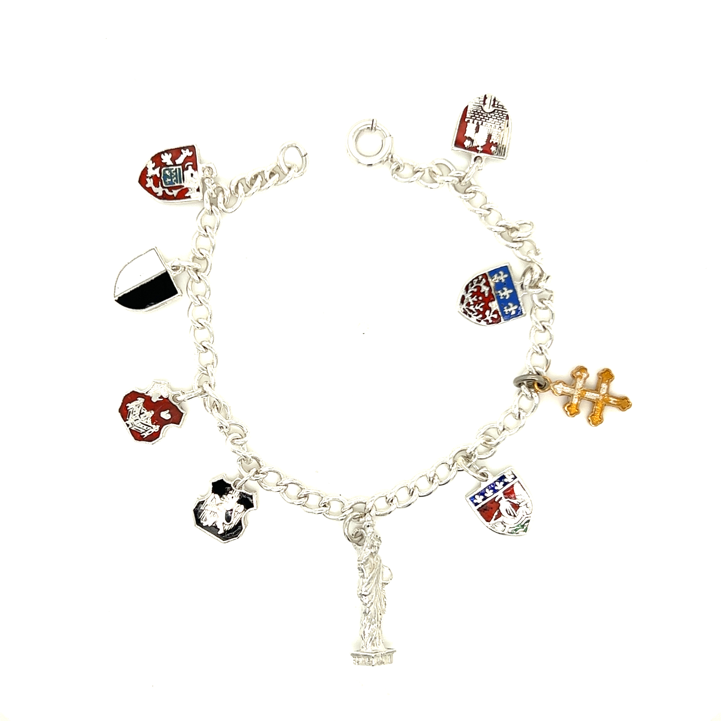 Sterling Silver Charm Bracelet