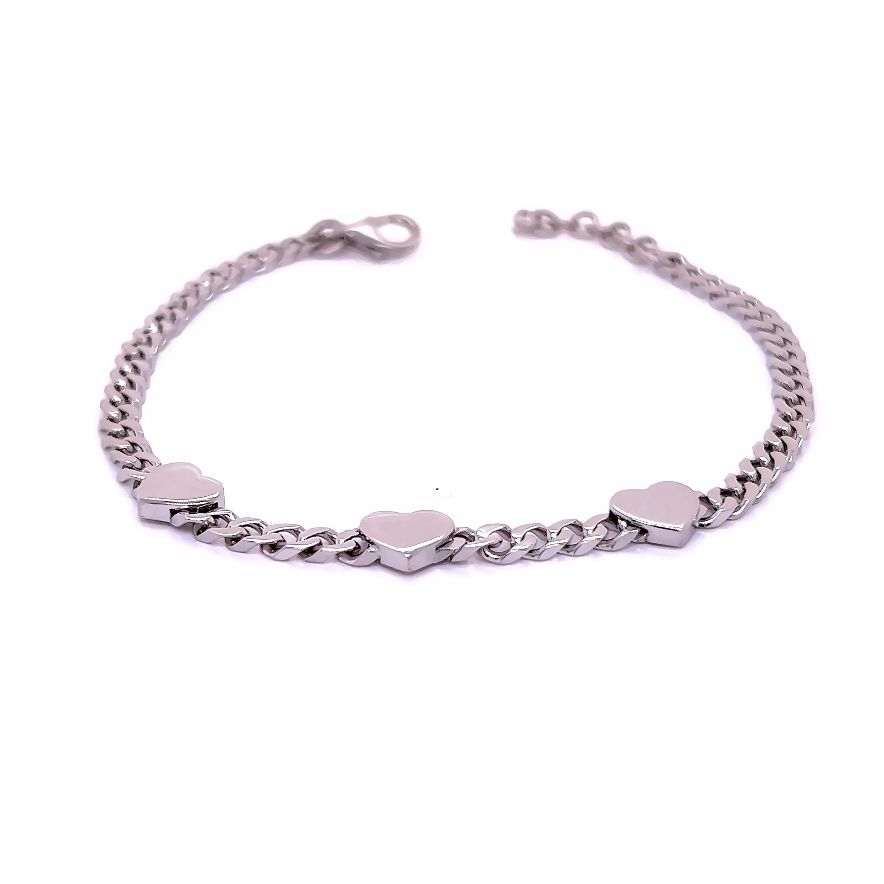 Sterling Curb Bracelet