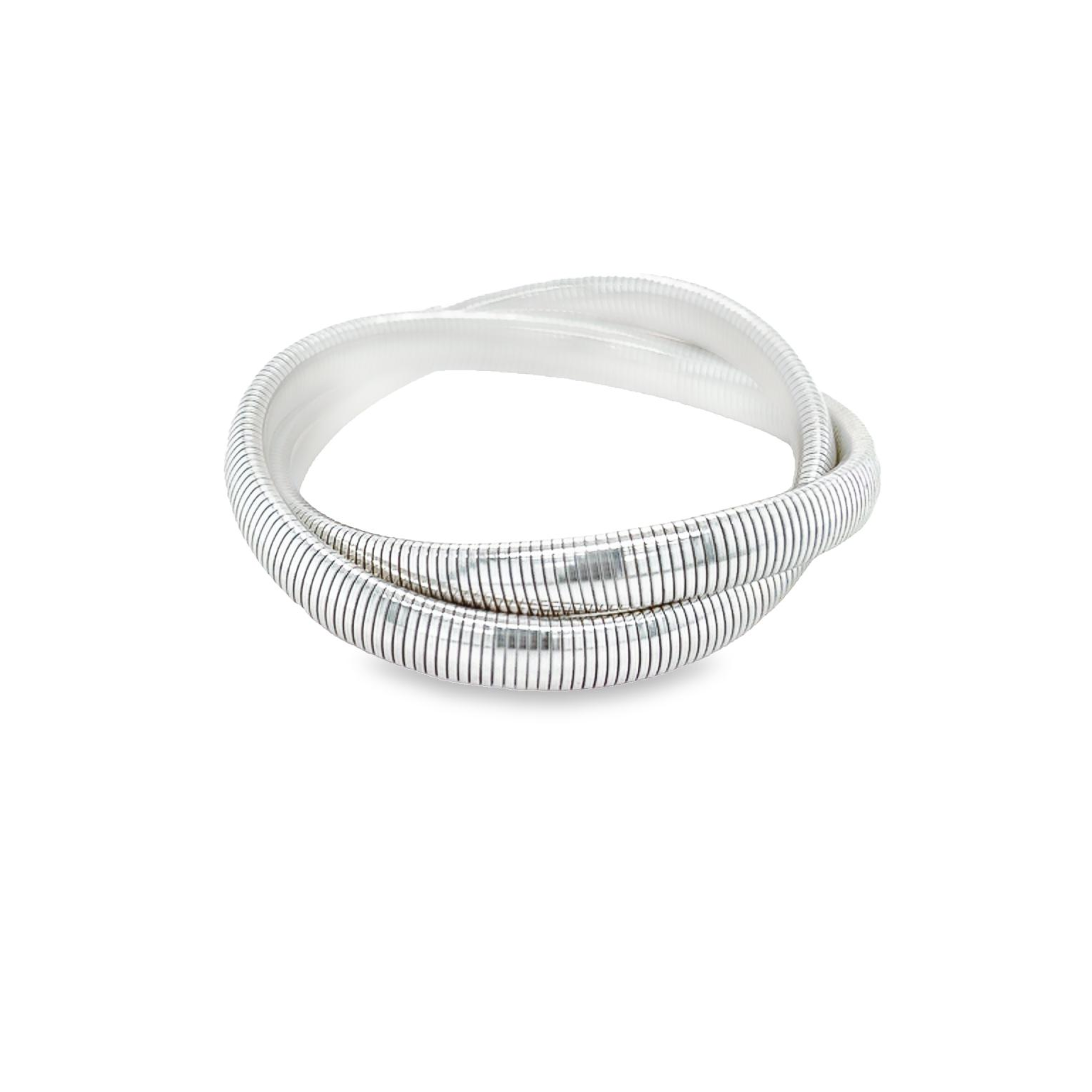 Sterling stretch bracelet