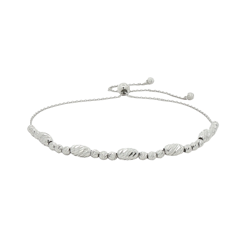 Sterling Silver Bead Bracelet