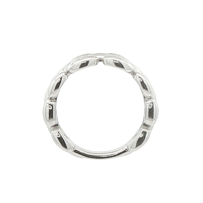 Sterling Silver Pebble Ring