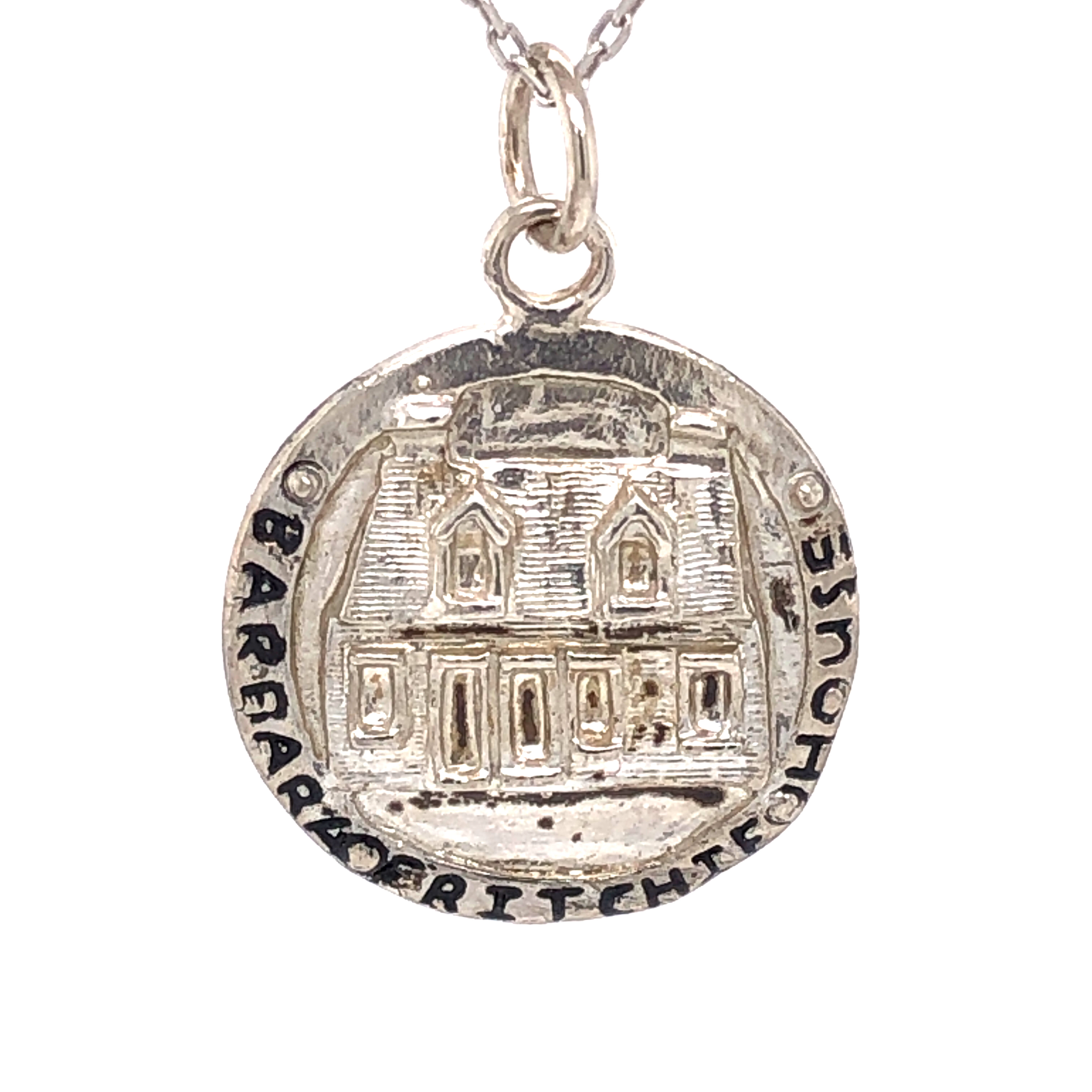Ladies Sterling Barbara Fritchie Charm.