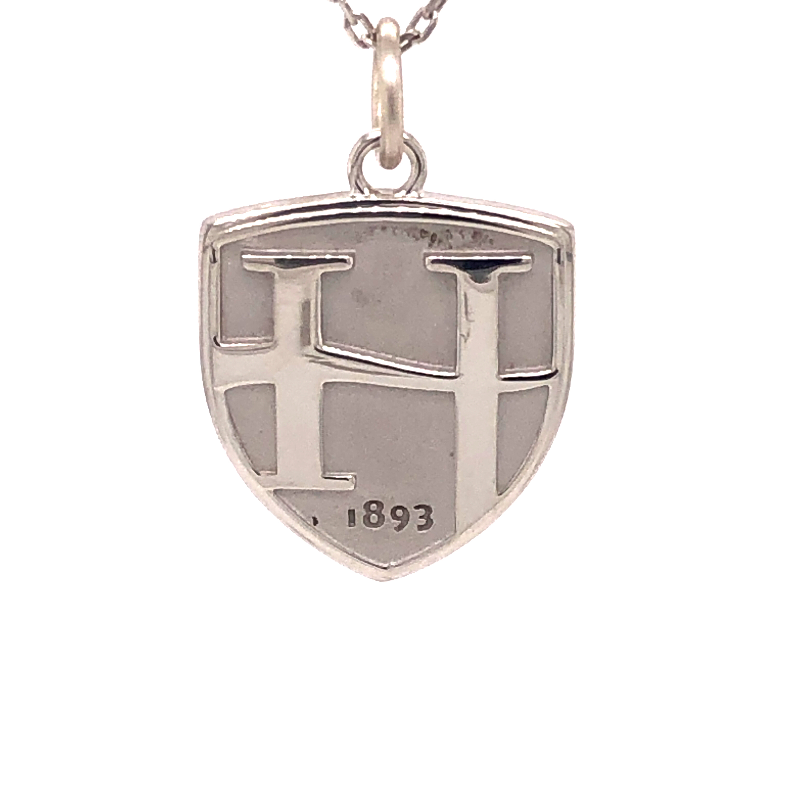 Sterling Silver Hood College Charm