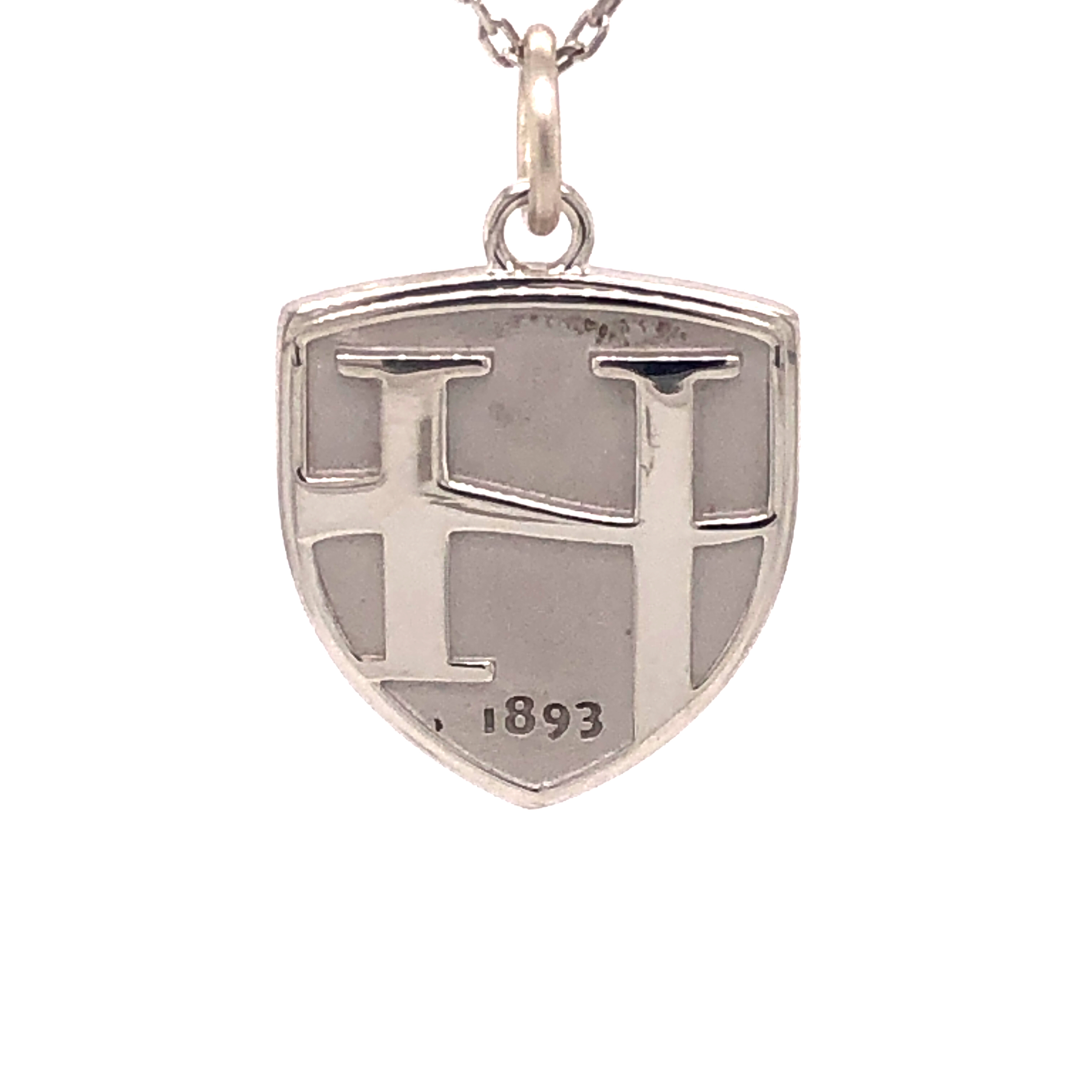 Sterling Hood College Charm.