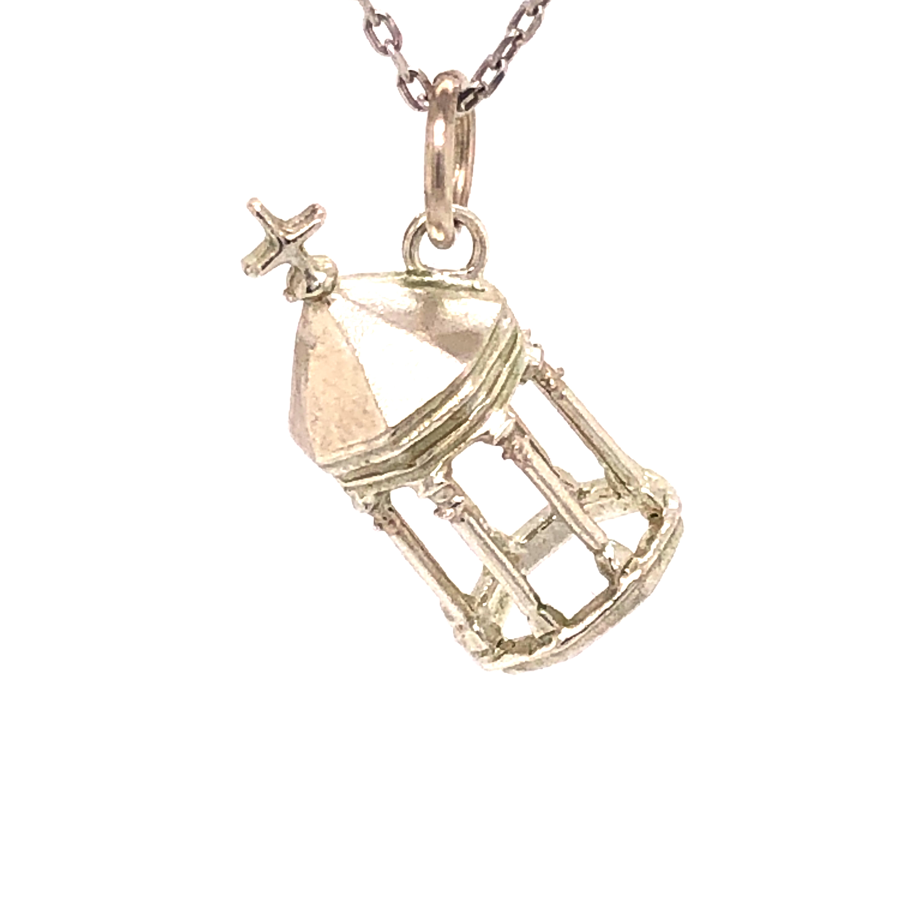 Sterling Visitation Charm.