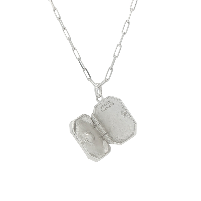 Sterling Silver Locket Necklace