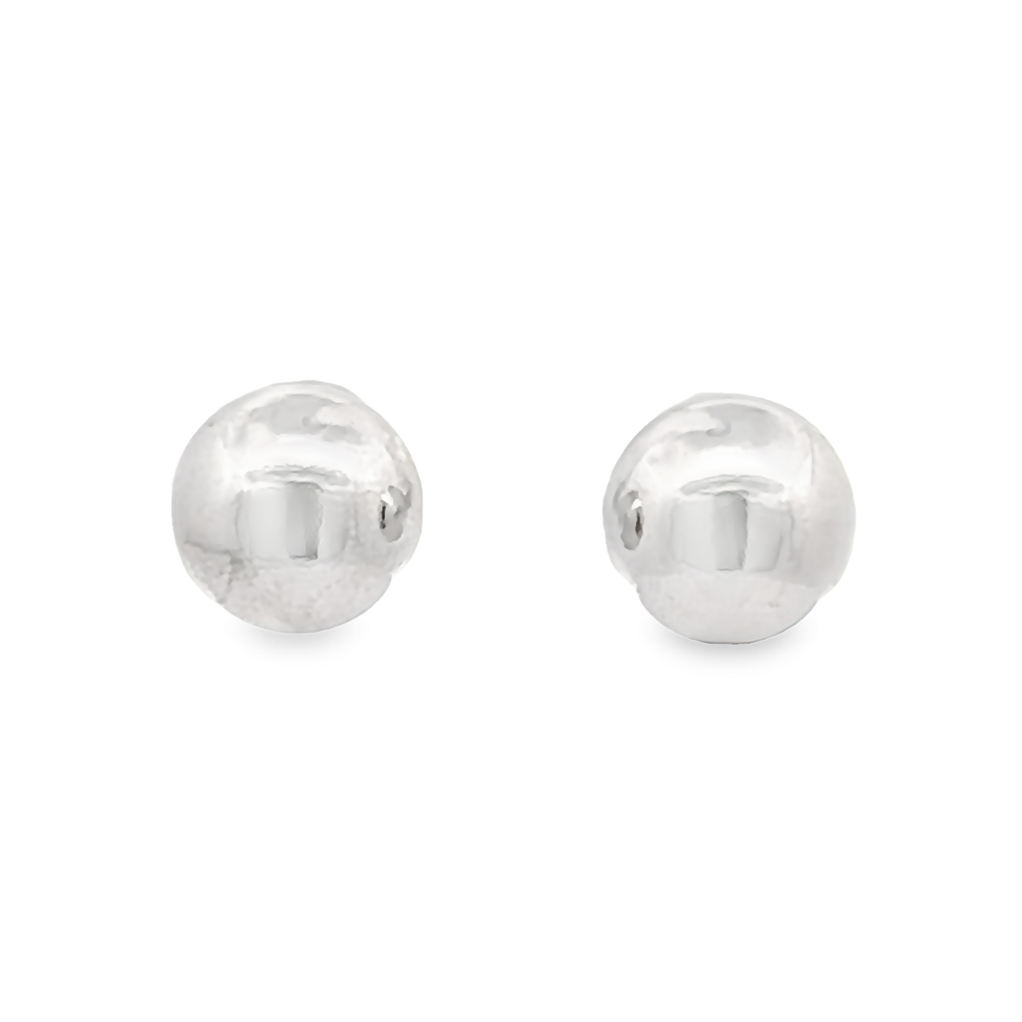 10mm Sterling Silver Ball Stud Earrings