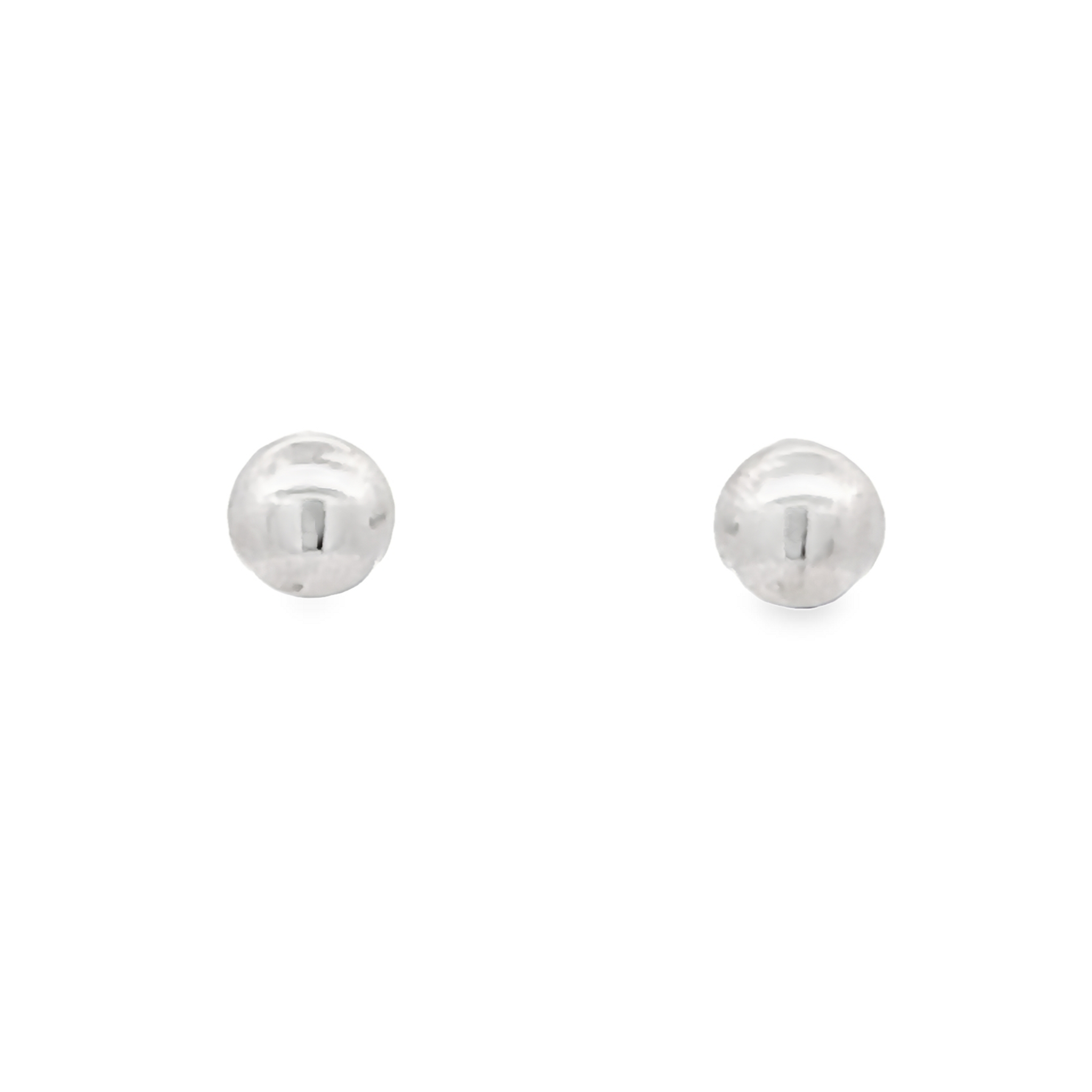 6mm Sterling Silver Ball Stud Earrings
