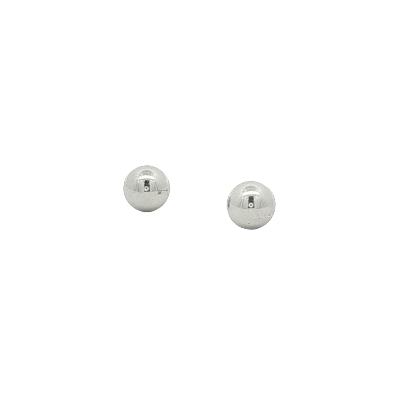 Sterling Silver Ball Stud Earrings